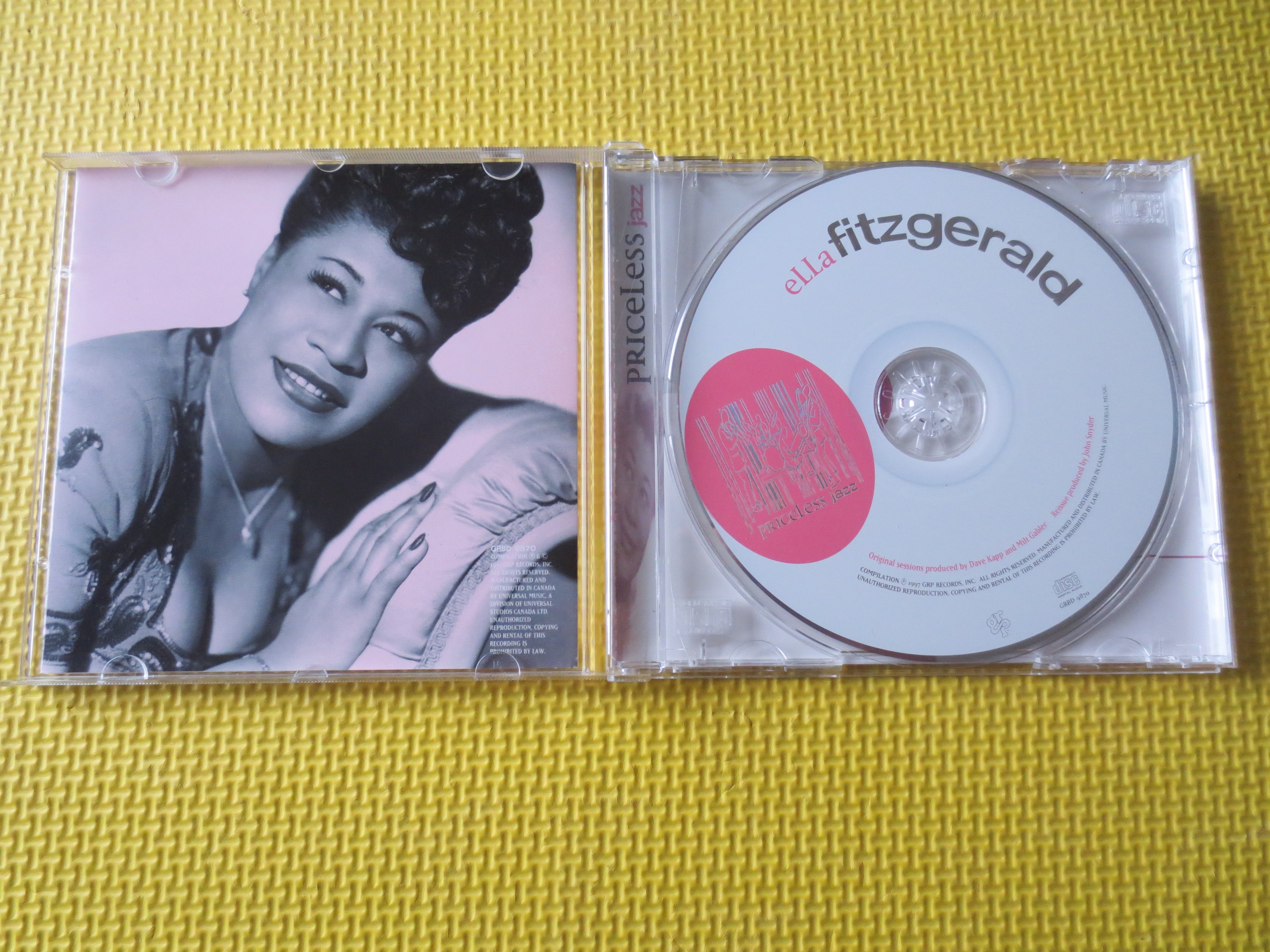 Ella Fitzgerald – Priceless Jazz Collection (1997) CD