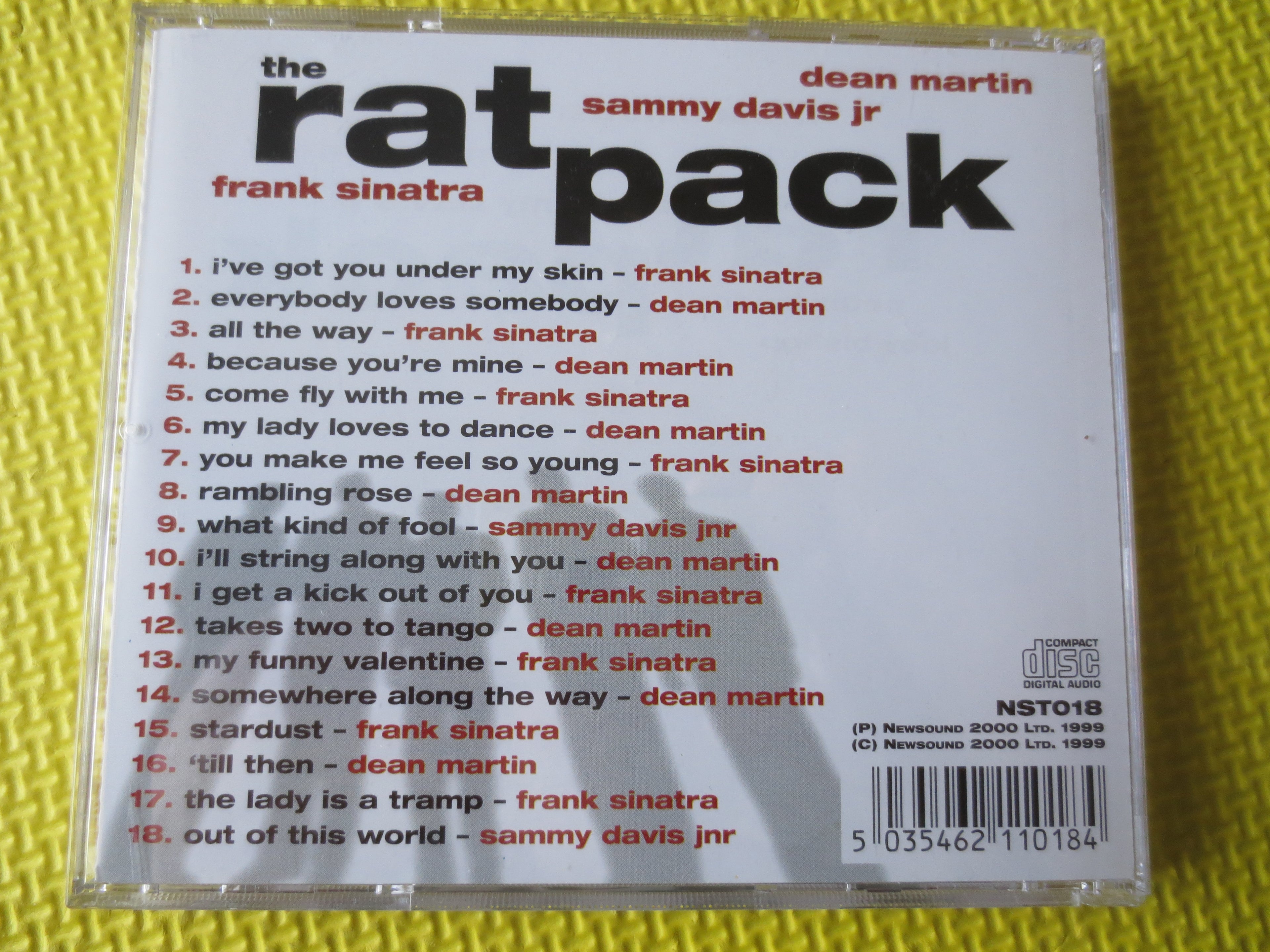 The Rat Pack (1999) CD