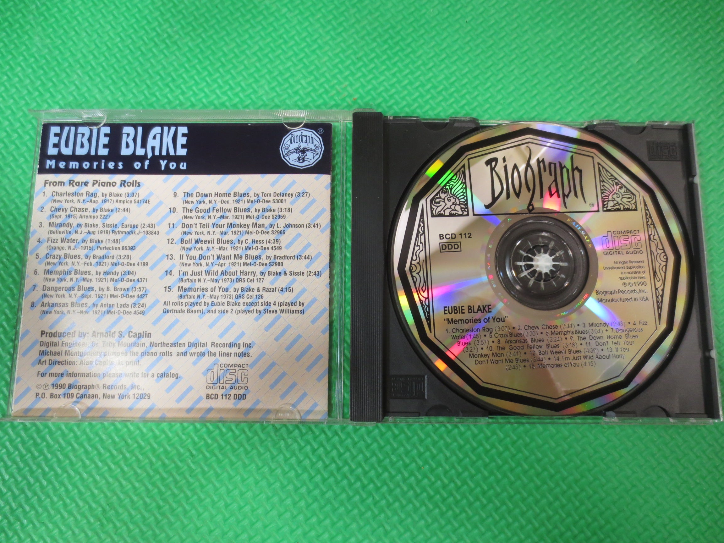 Eubie Blake – Memories of You (1990) CD