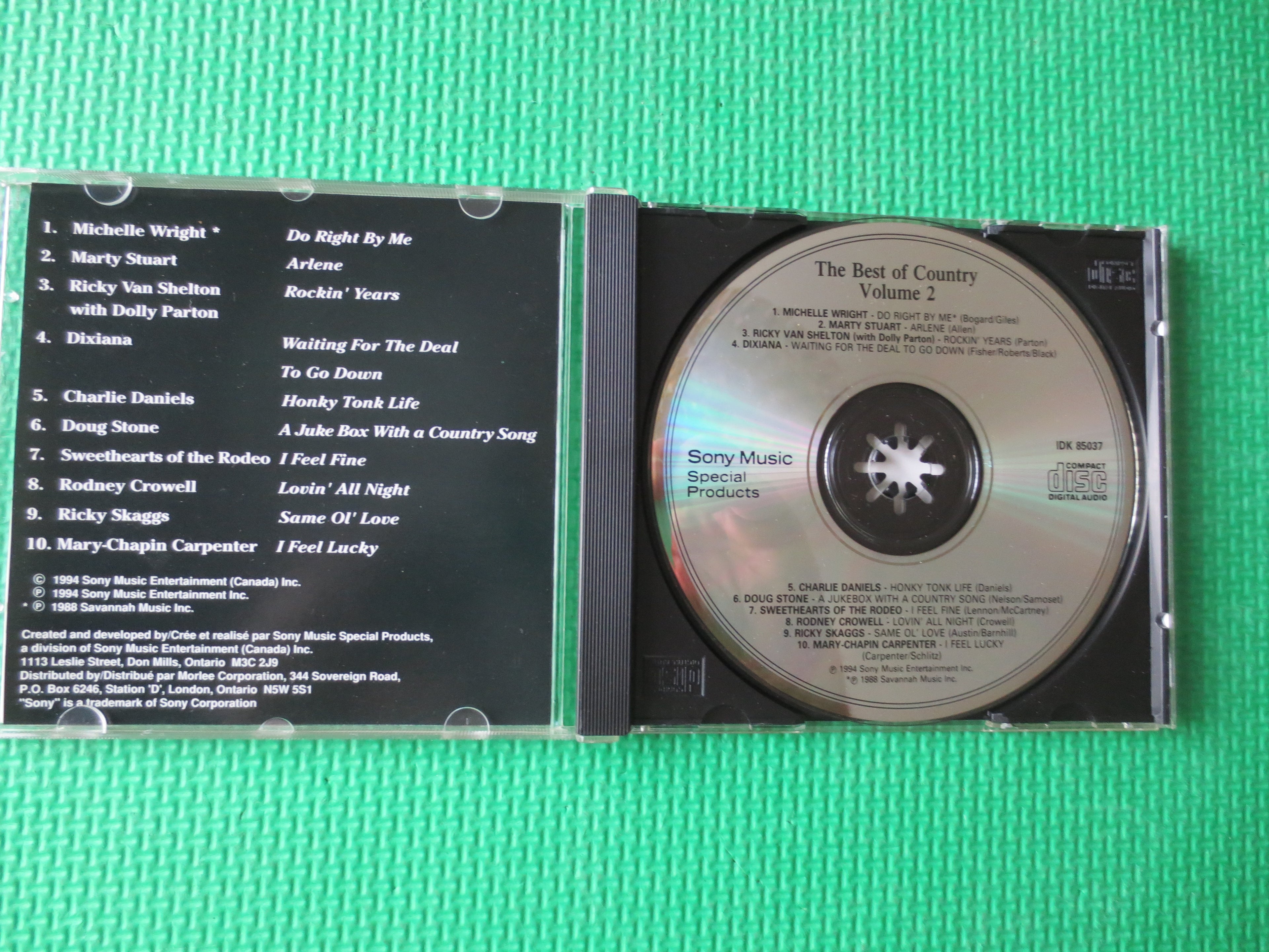 The Best of Country Music (1994) CD