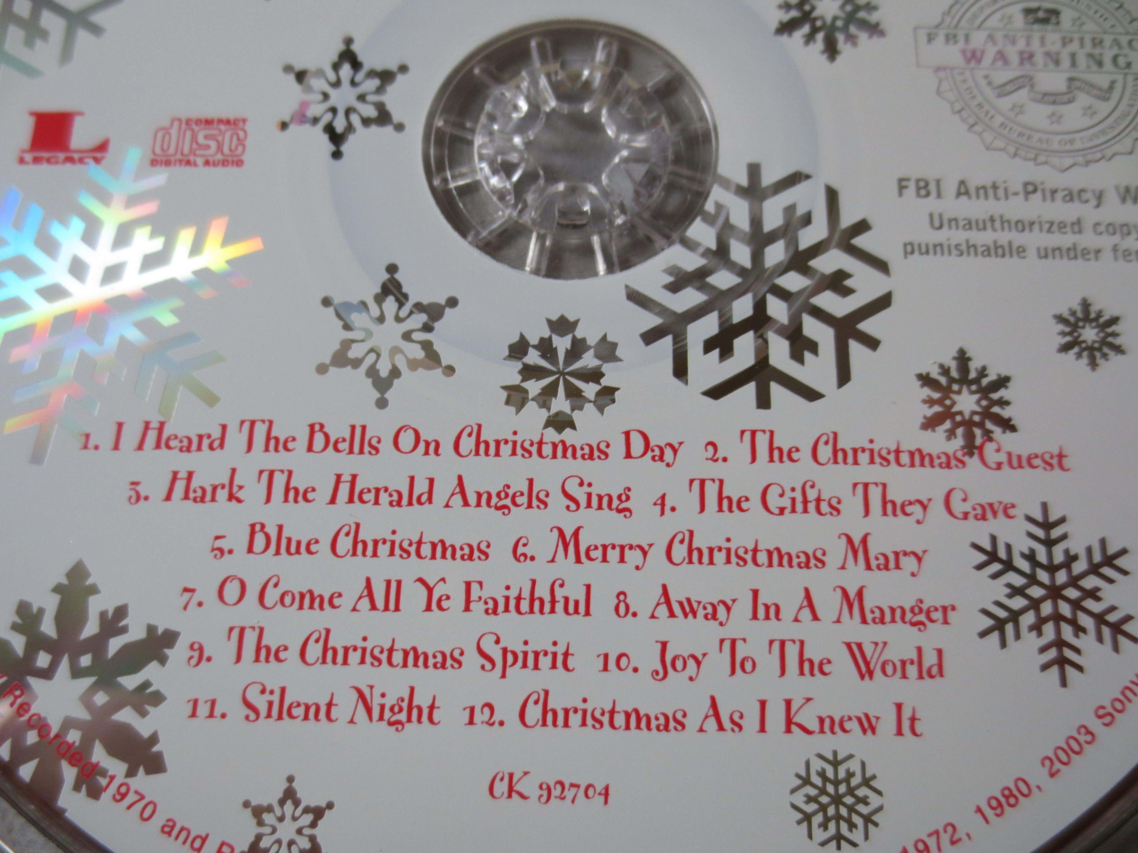 Johnny Cash – Christmas with Johnny Cash (2003) CD