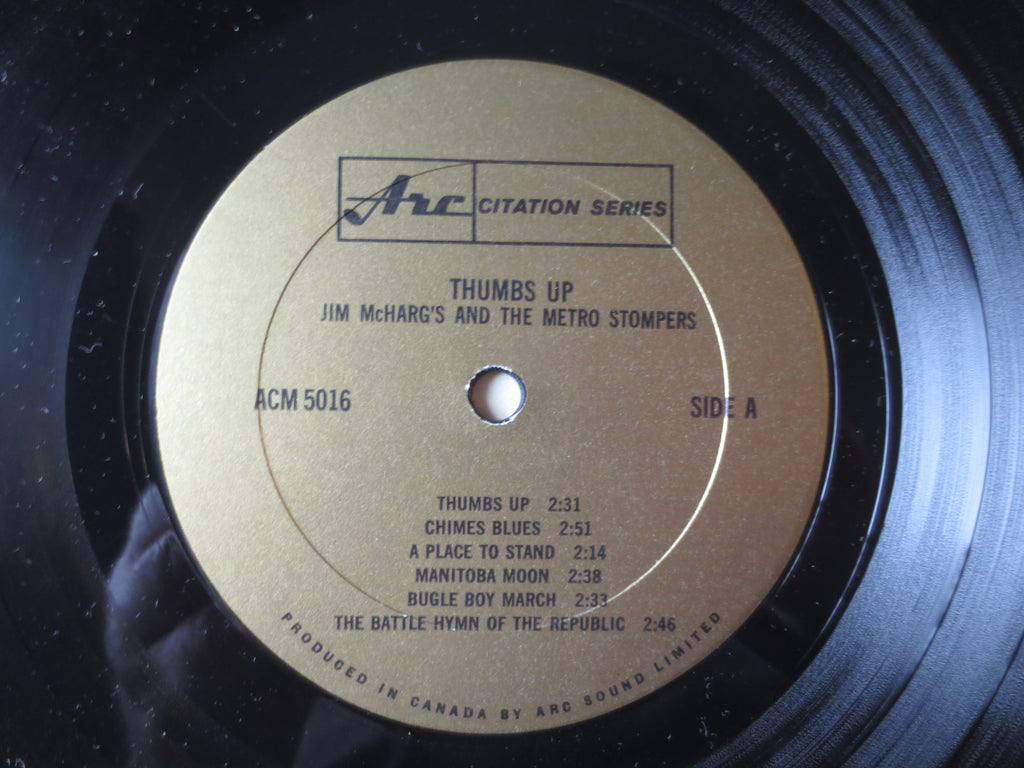 Jim McHarg & His Metro Stompers – Thumbs Up (1966) Vinyl LP