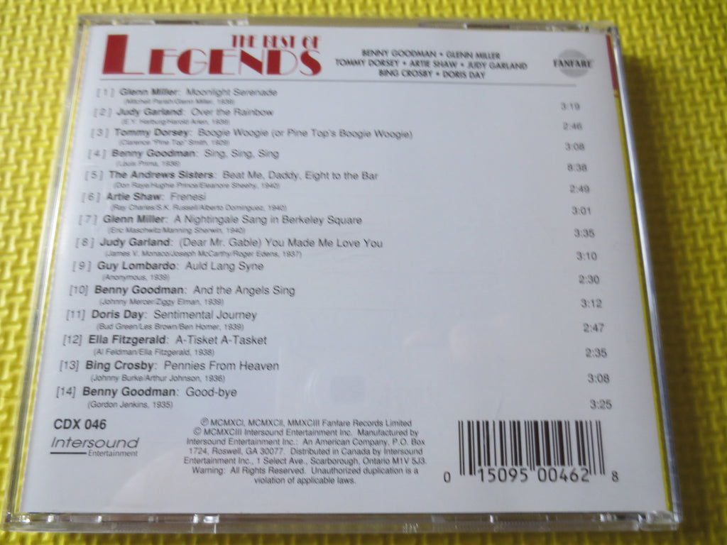 The Best of Legends – Jazz Music (1998) CD