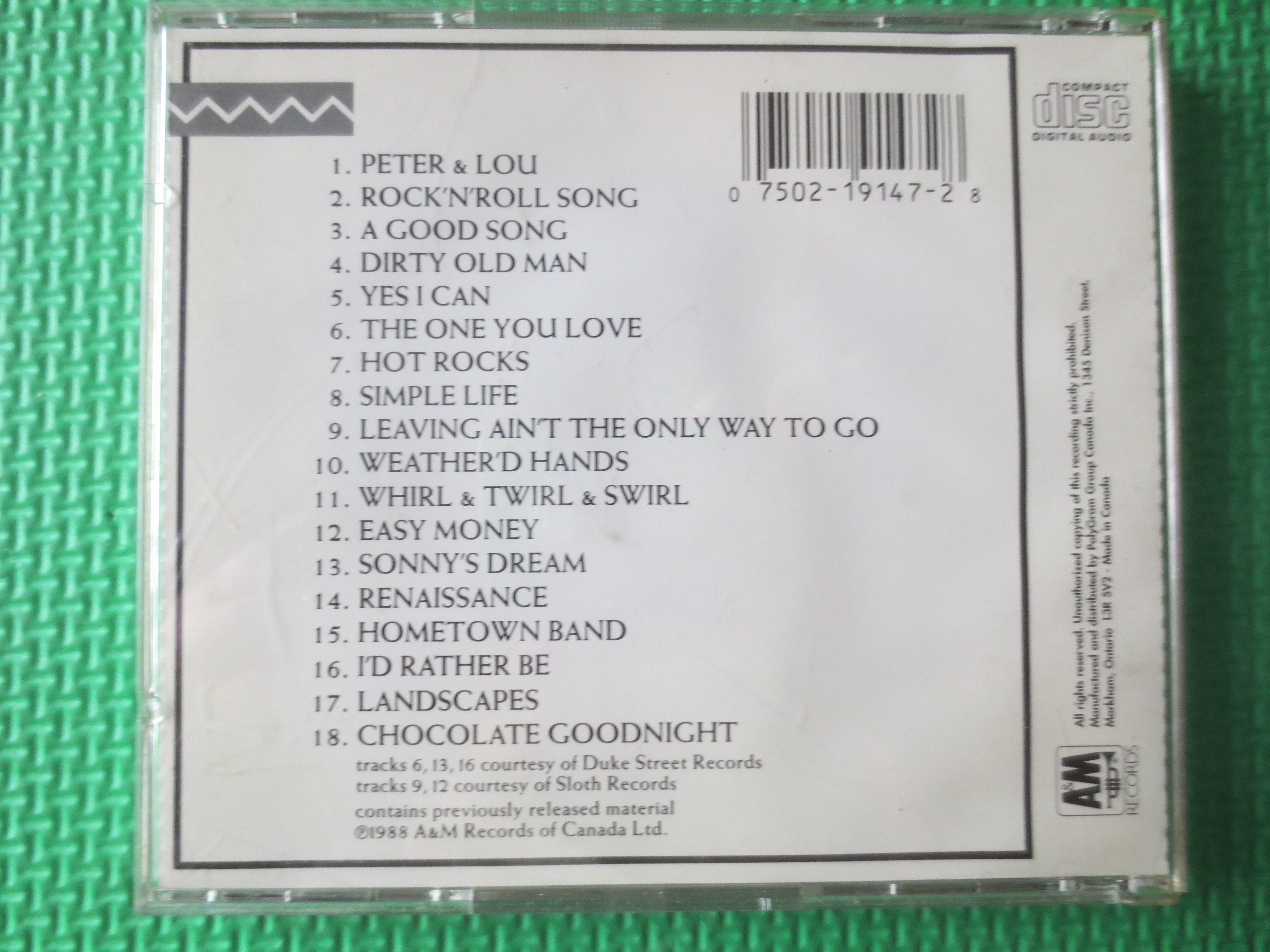Valdy – Classic Collection (1988) CD