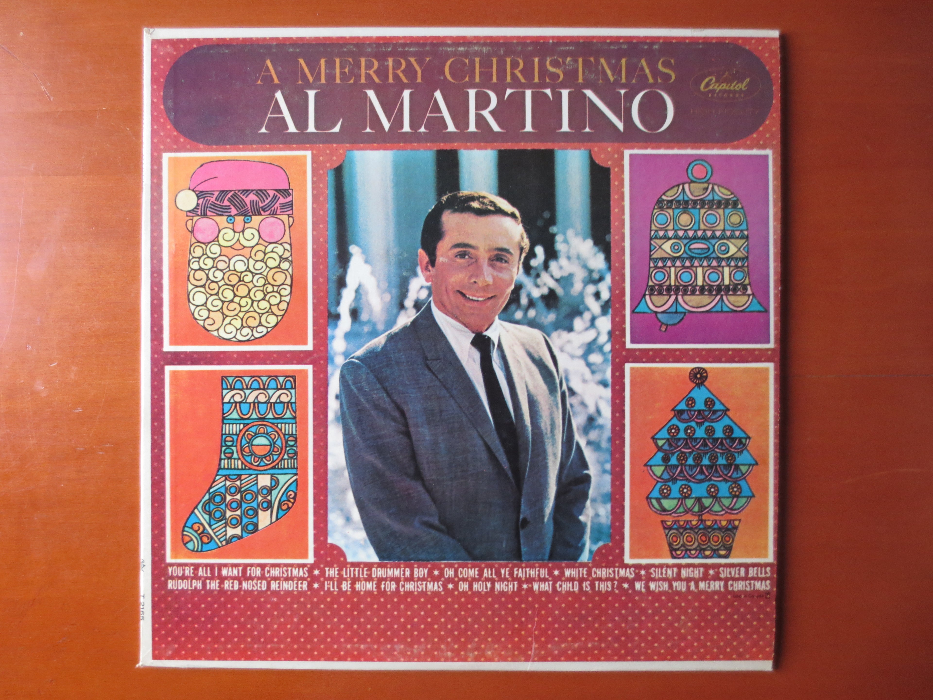 Al Martino – A Merry Christmas (1964) Vinyl LP