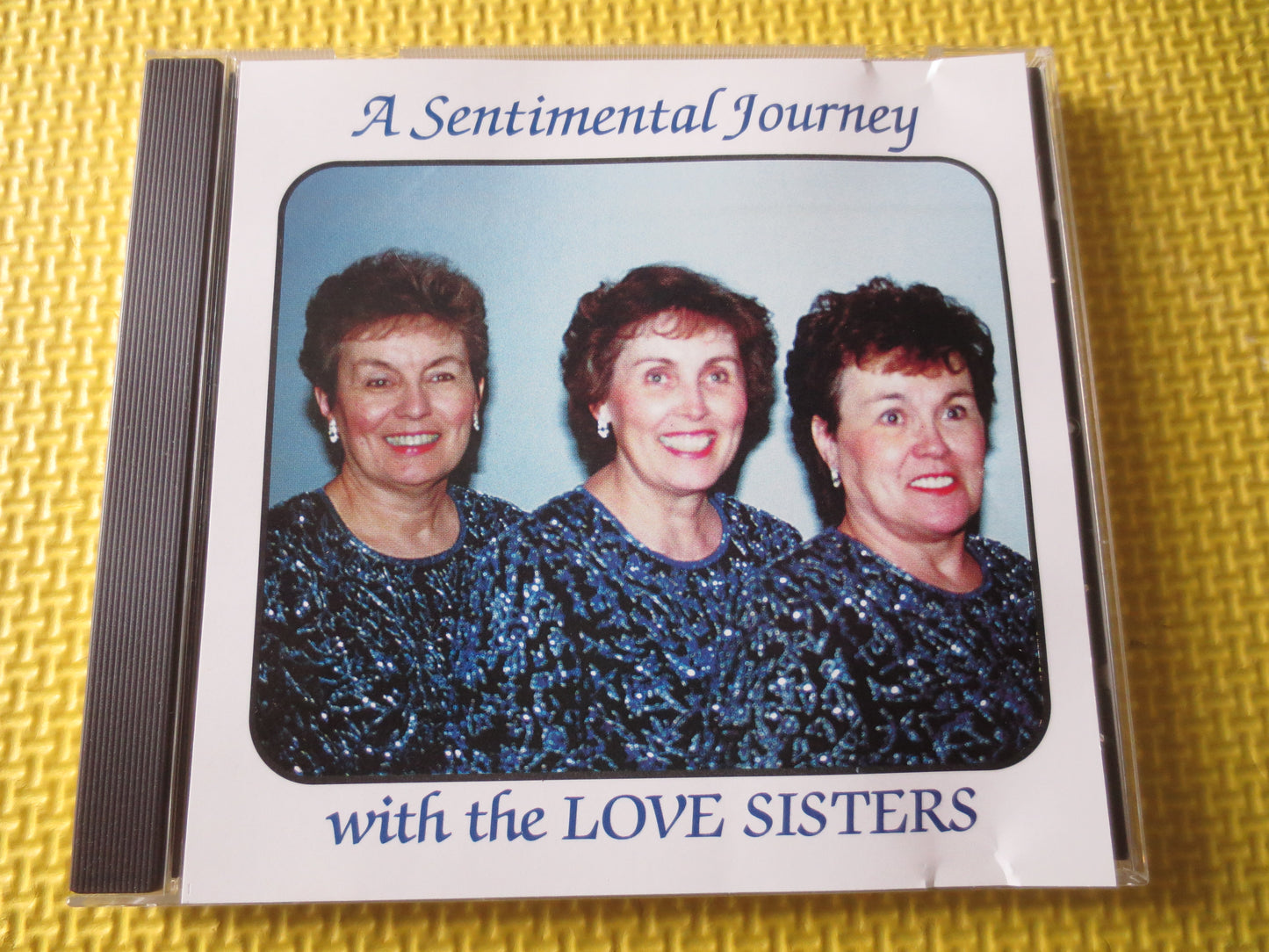 Vintage Cd, The LOVE SISTERS, A SENTIMENTAL Journey, The Love Sisters Cd, Jazz Cd, Vocal Cd, Swing Music Cd, Girl Band Cd, 1997 Compact Disc