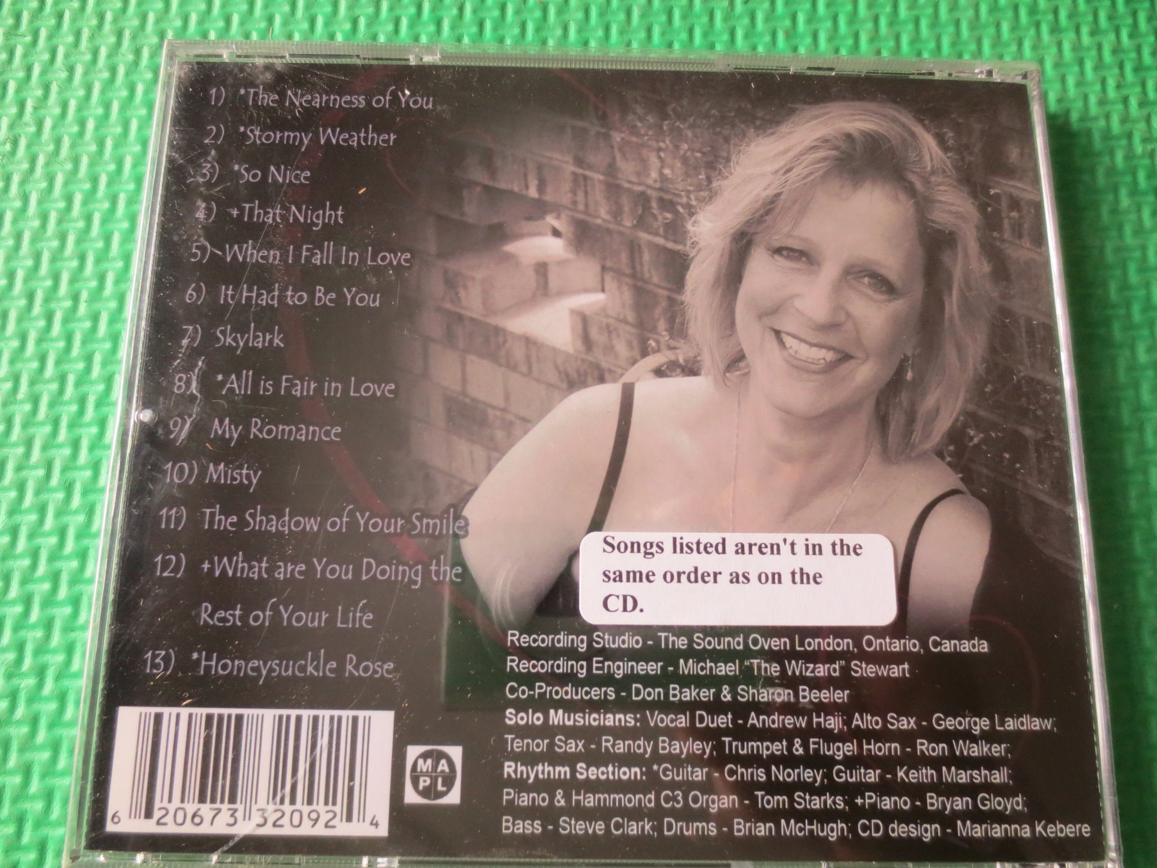 Sharon Beeler – Movin' in a Groove (1994) CD