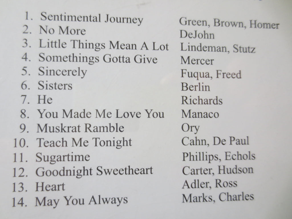The Love Sisters – A Sentimental Journey (1997) CD