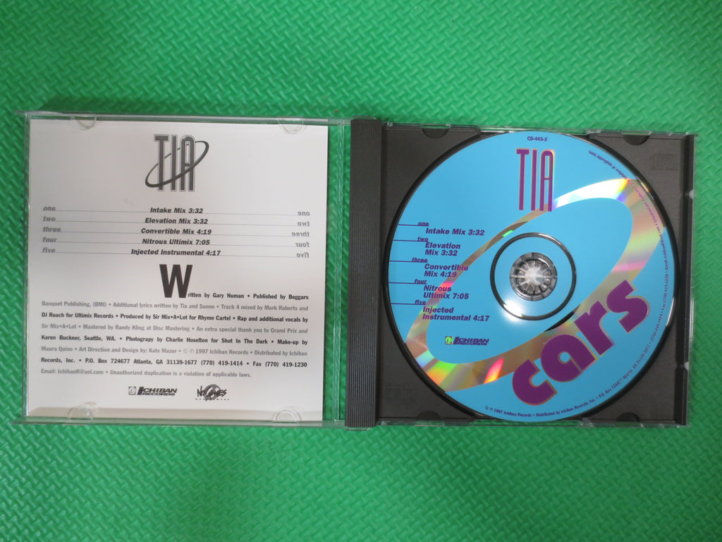 Tia – Cars (1997) CD