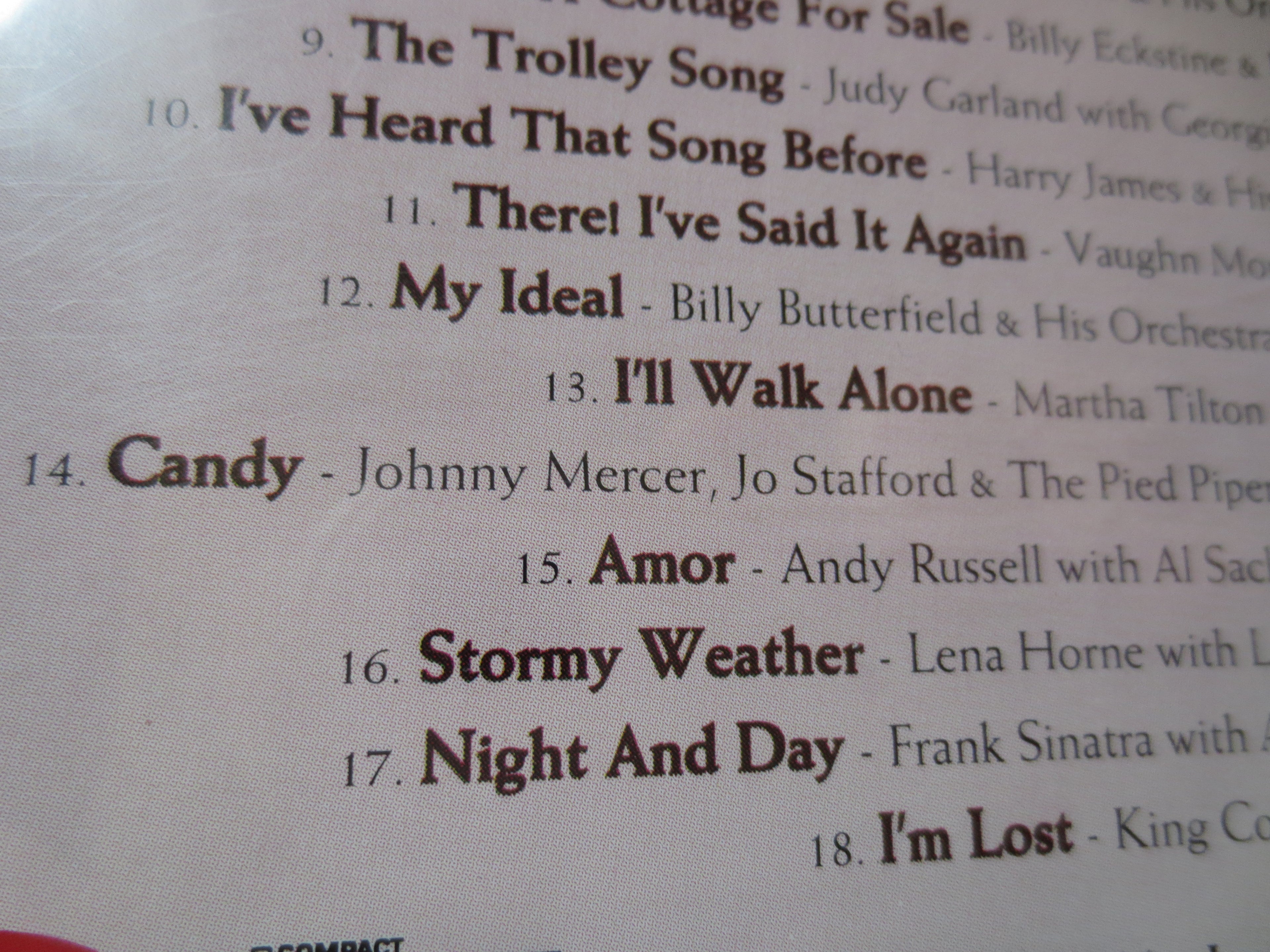 Sentimental Journey – Vol. 1 & 2 (1993) 2xCD