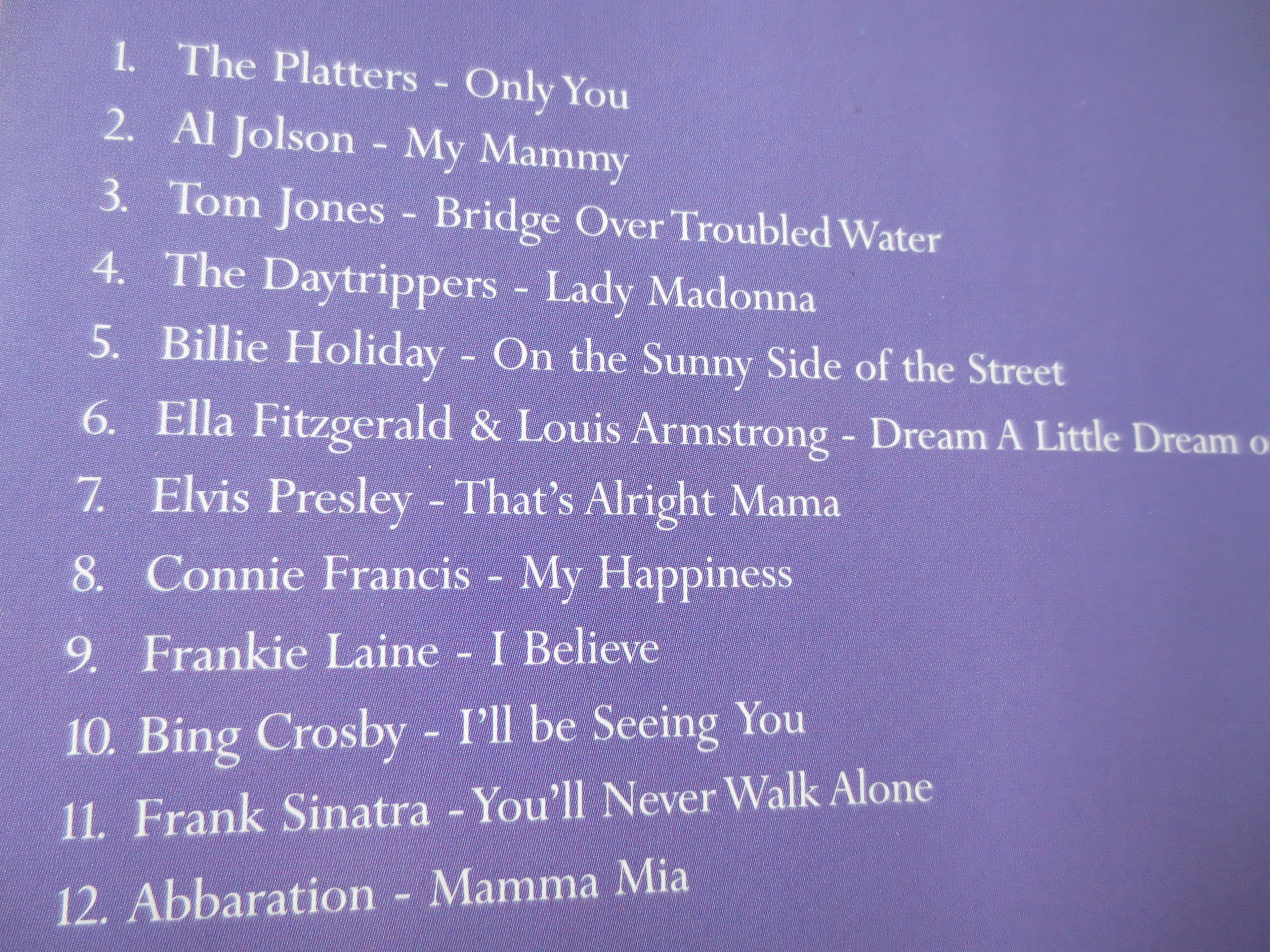To Mother with Love (2002) CD
