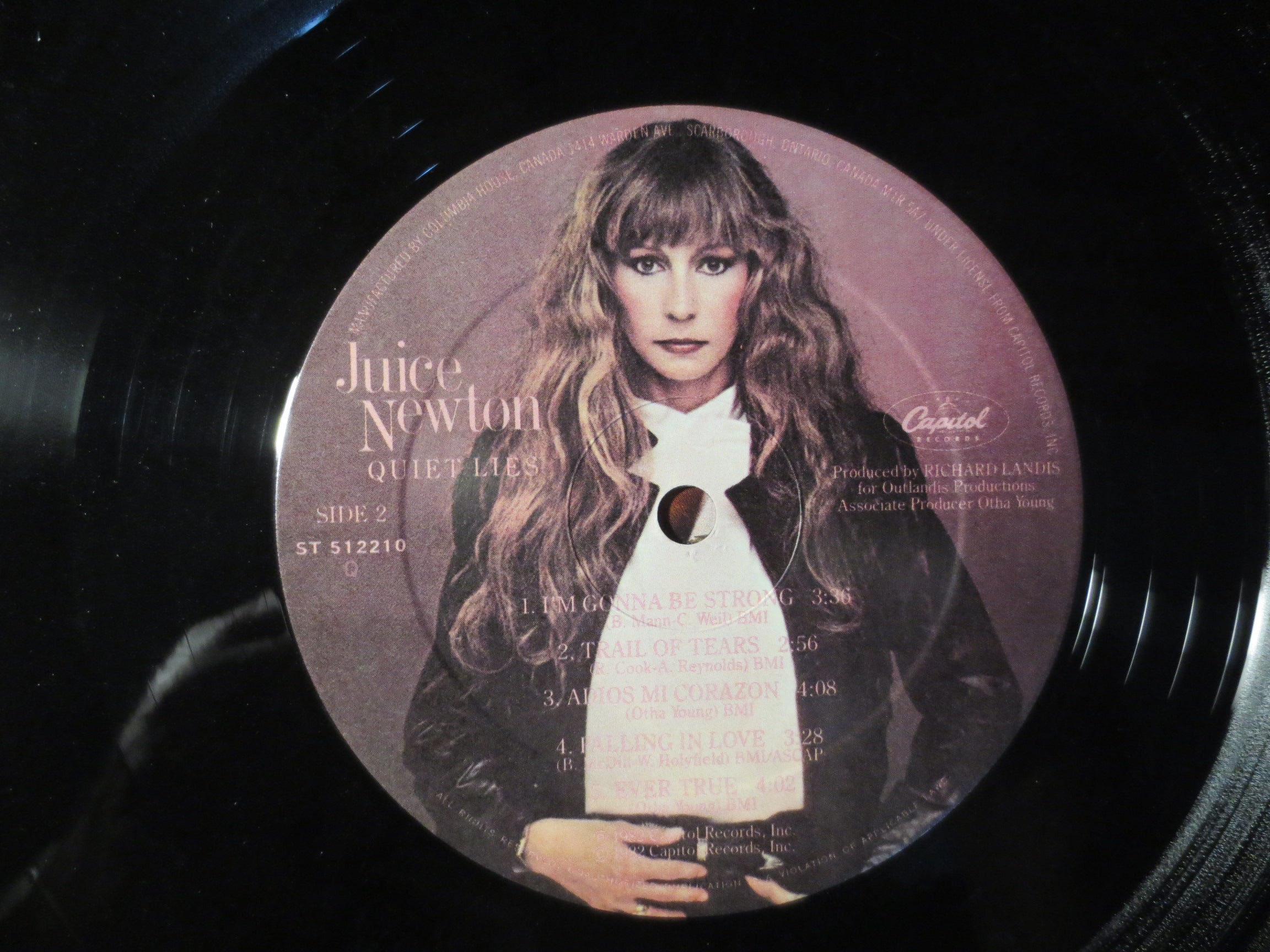 Juice Newton – Quiet Lies (1982) Vinyl LP