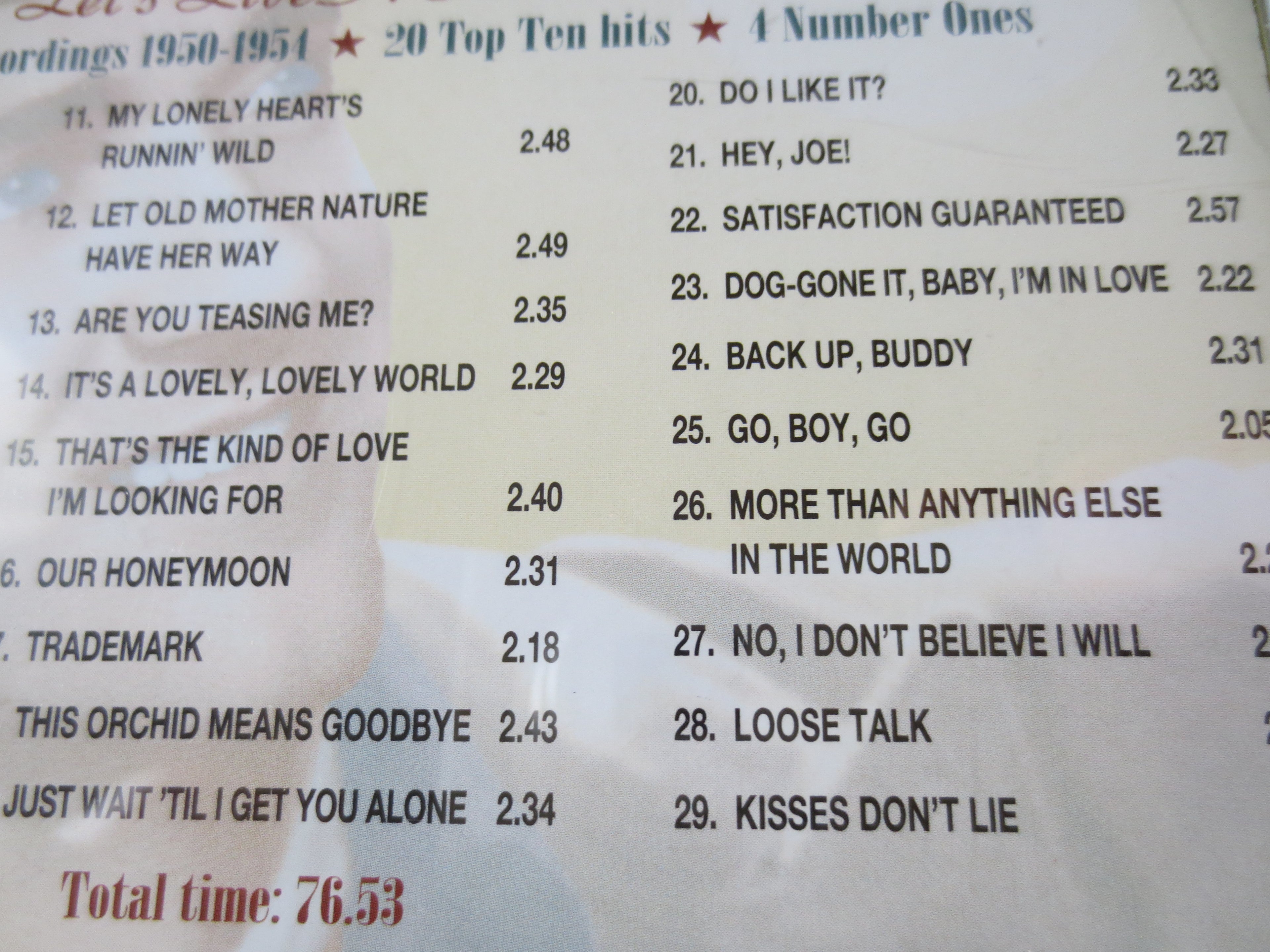 Carl Smith – The Tall Gentleman (2005) CD