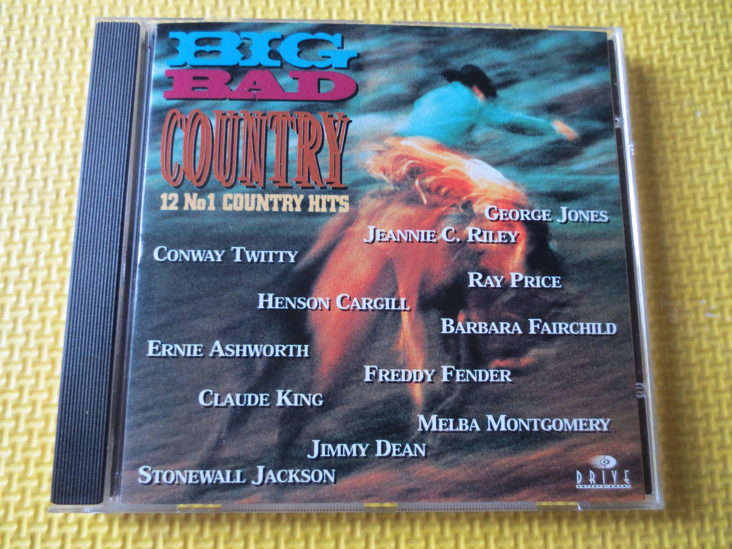 BIG BAD COUNTRY, 12 No 1 Hits, Country Cd, Ray Price Cd, Jimmy Dean Cd, George Jones Cd, Cds, Classic Country Cd, Country lp
