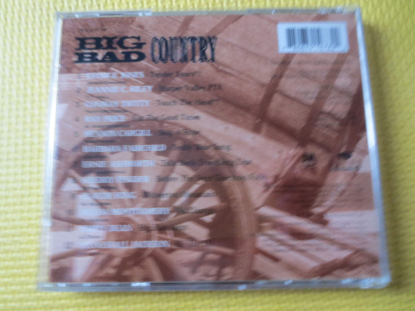 BIG BAD COUNTRY, 12 No 1 Hits, Country Cd, Ray Price Cd, Jimmy Dean Cd, George Jones Cd, Cds, Classic Country Cd, Country lp