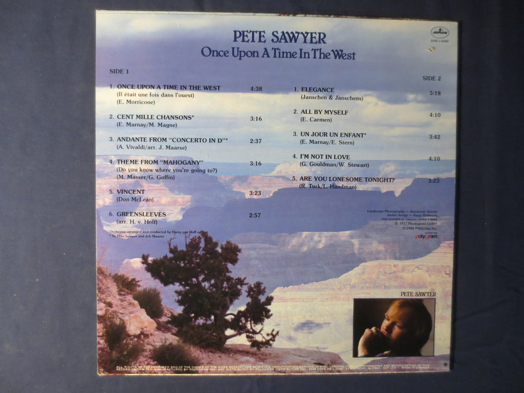 Pete Sawyer – Once Upon a Time in the West (1982) Vinyl LP