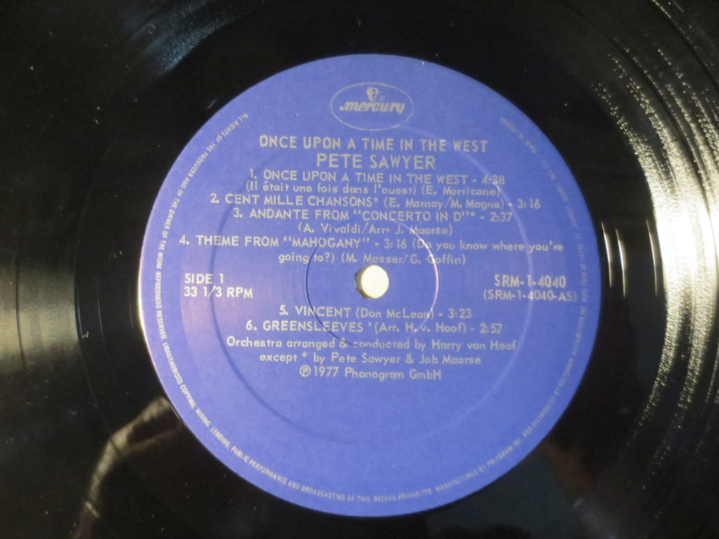 Pete Sawyer – Once Upon a Time in the West (1982) Vinyl LP