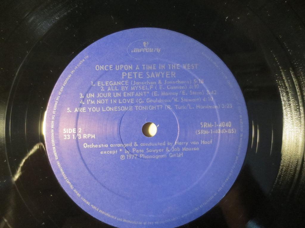 Pete Sawyer – Once Upon a Time in the West (1982) Vinyl LP