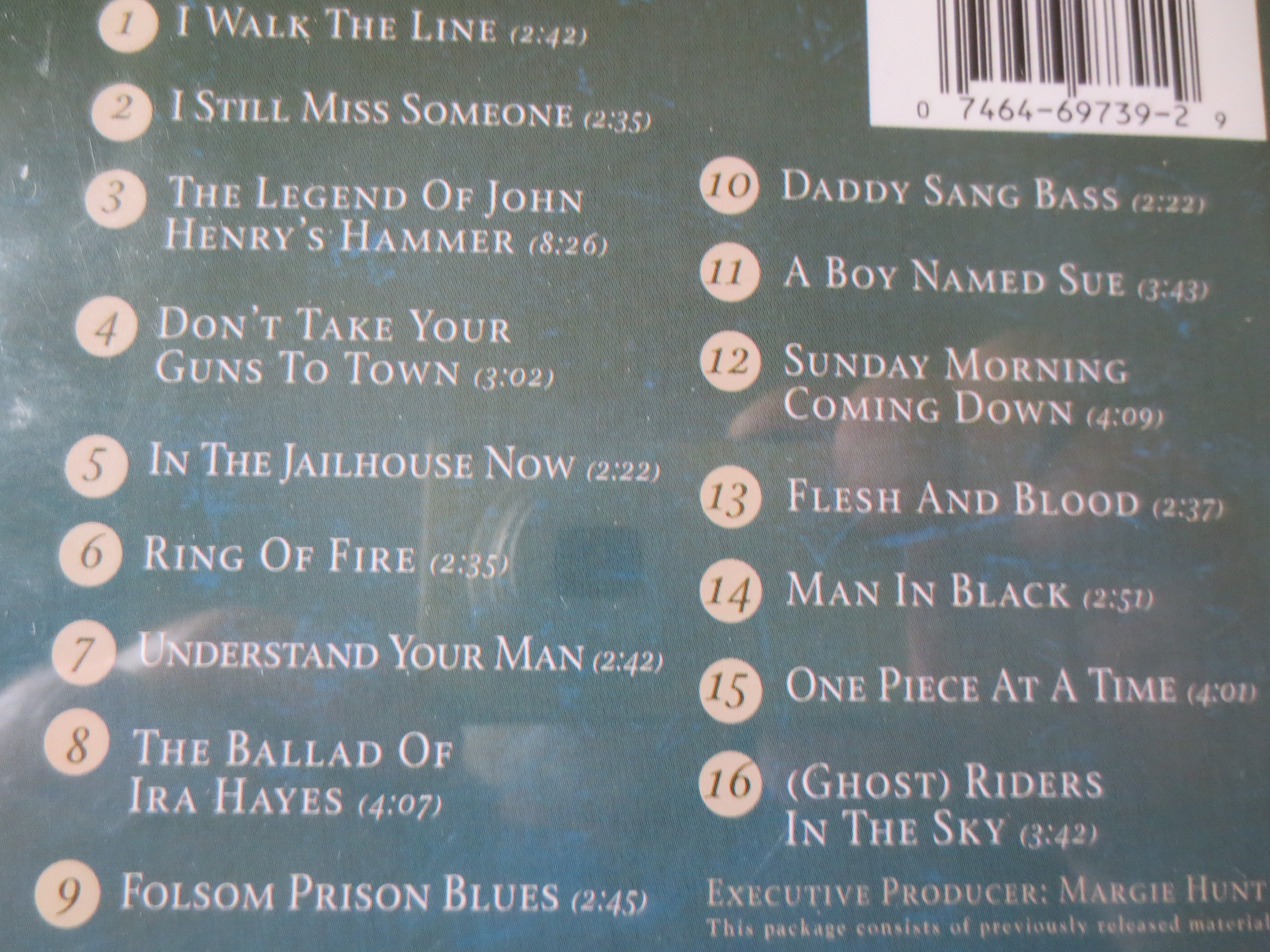 Johnny Cash – 16 Biggest Hits (1999) CD