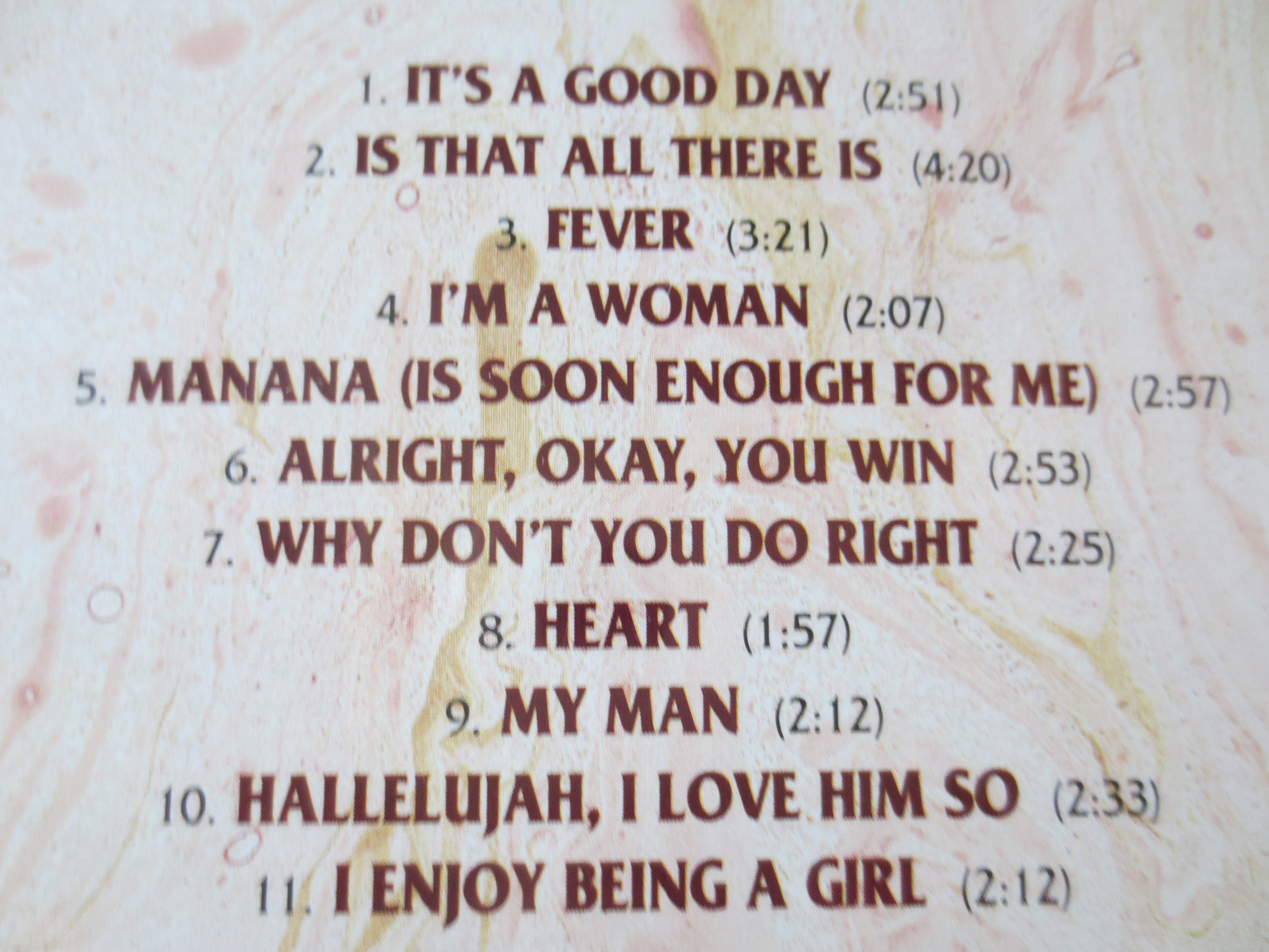 Peggy Lee – All-Time Greatest Hits (1990) CD