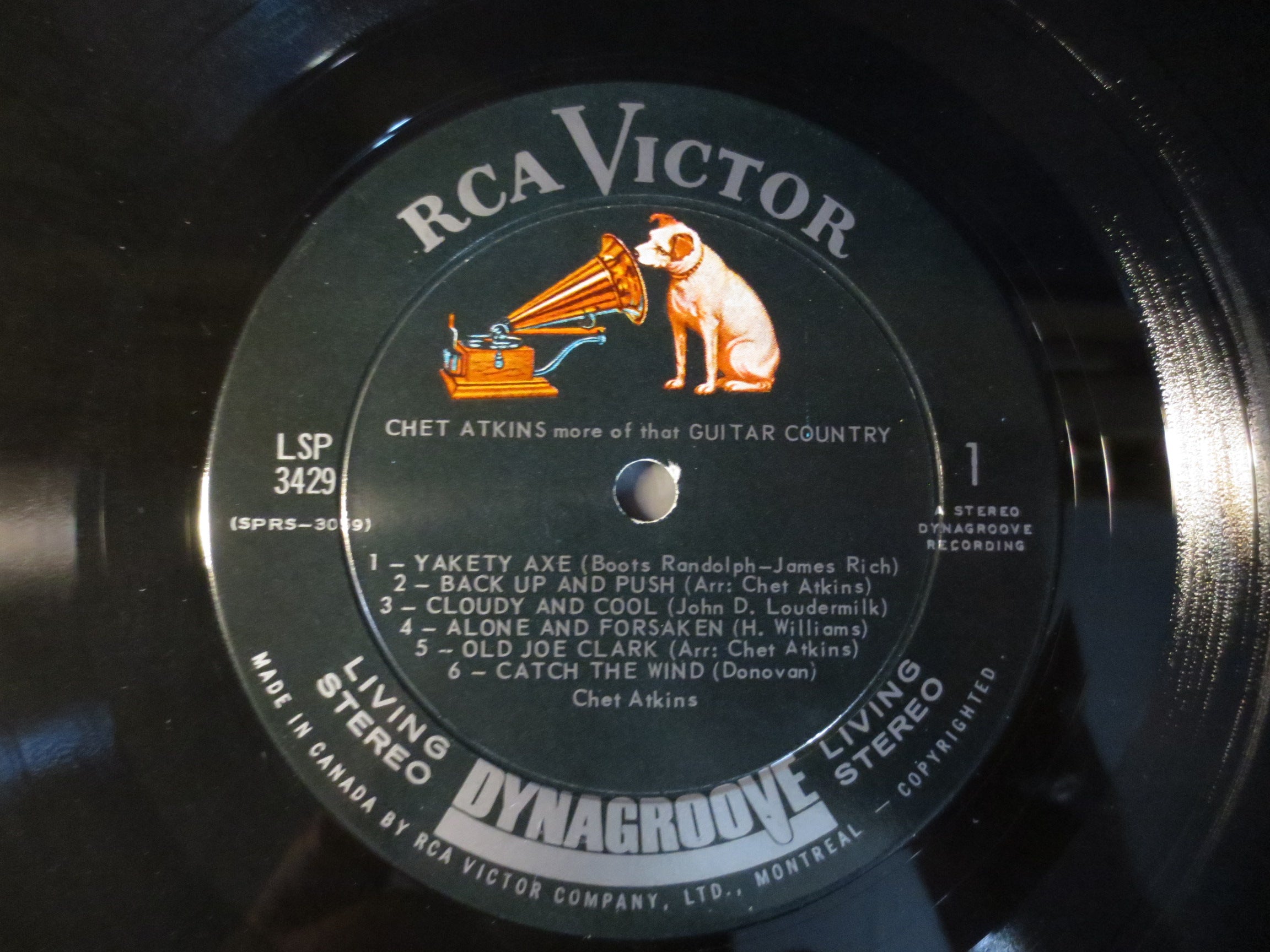 Chet Atkins – More of That Guitar Country (1965) Vinyl LP