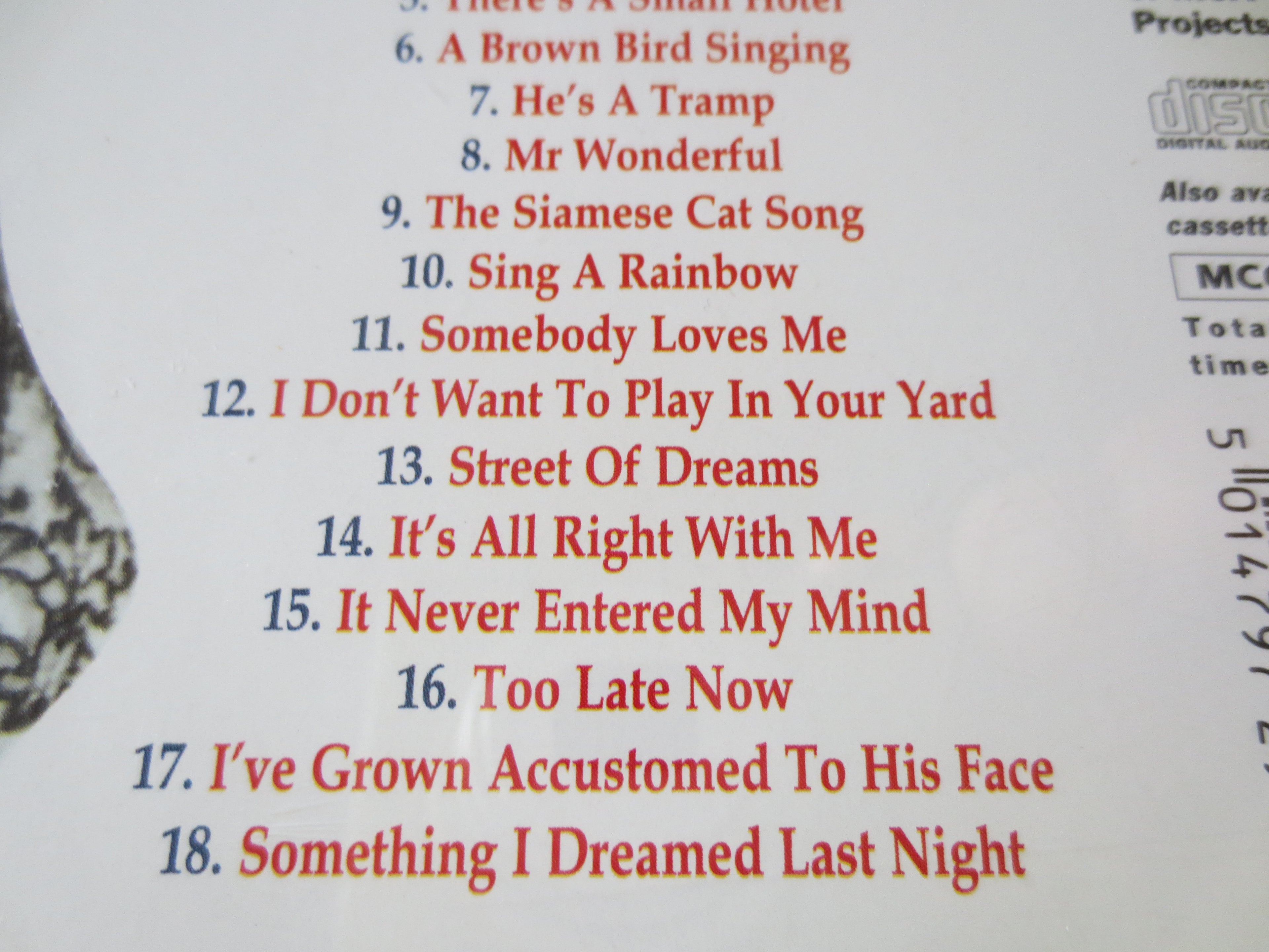 Peggy Lee – The Best of Peggy Lee 1952–1956 (1994) CD