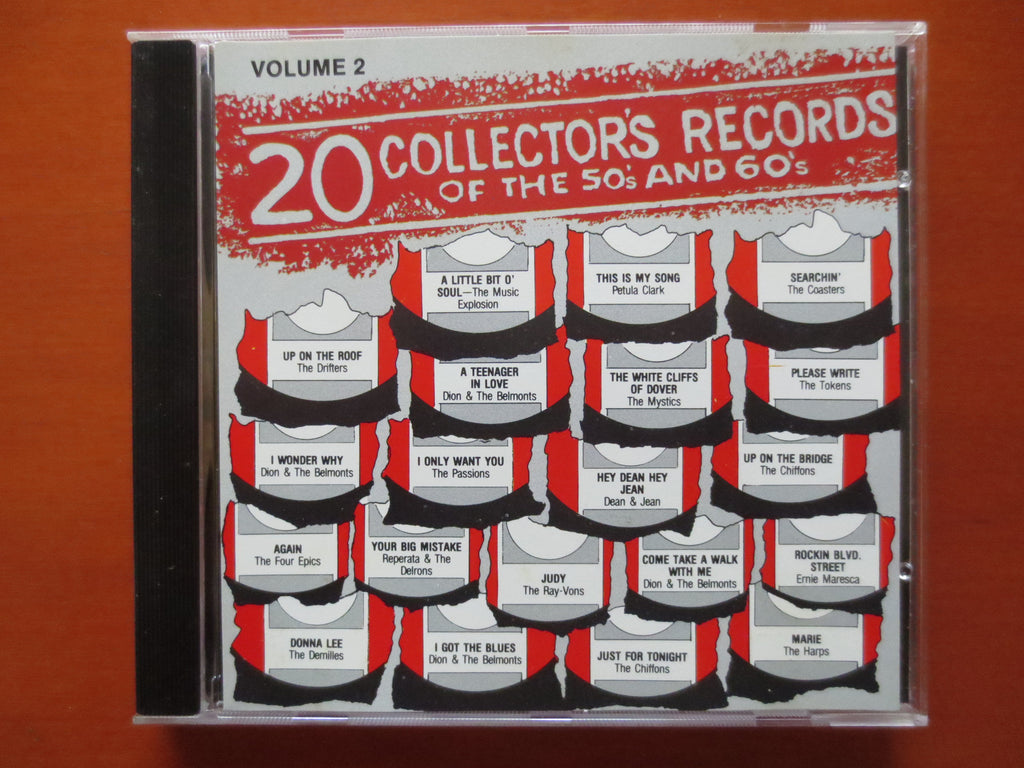 50s & 60s Rock – 20 Collector's Records Vol. 2 (1989) CD