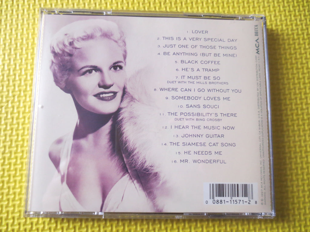 Peggy Lee – The Best of the Decca Years (1997) CD