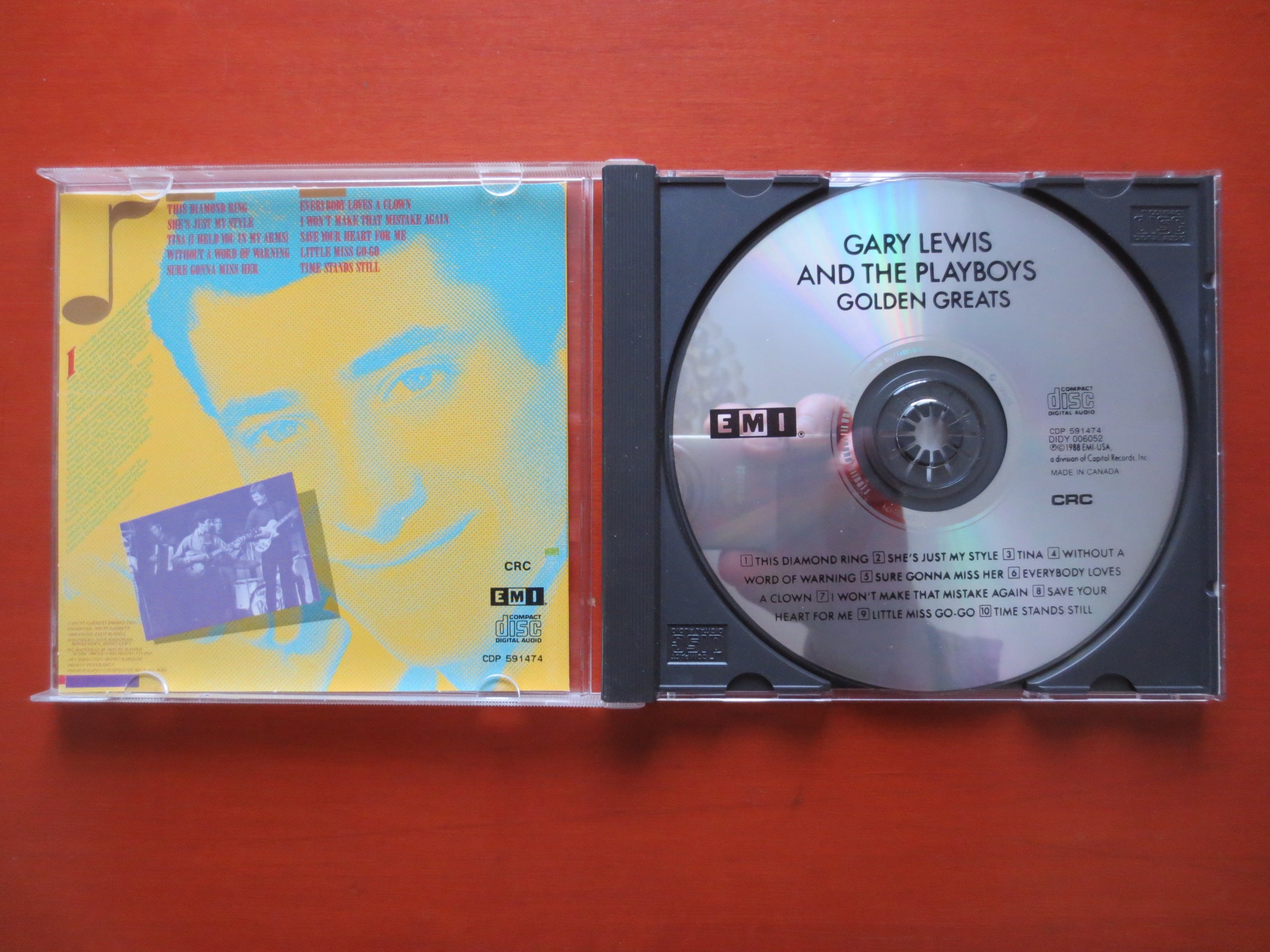 Gary Lewis – Golden Greats (1988) CD