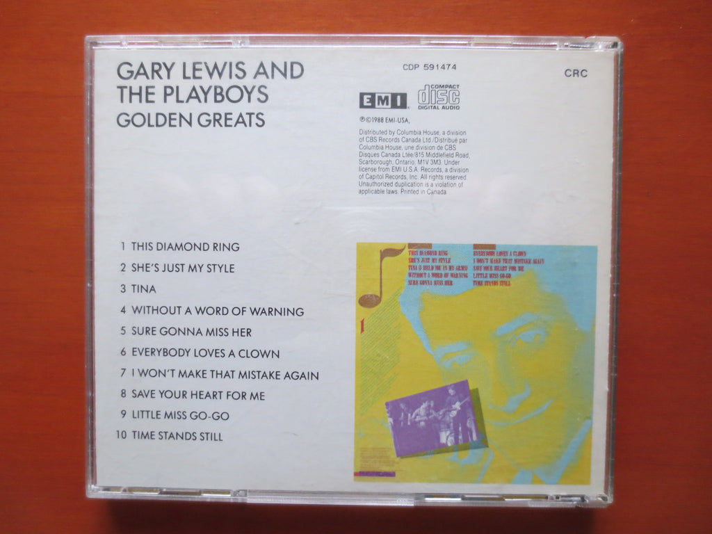 Gary Lewis – Golden Greats (1988) CD