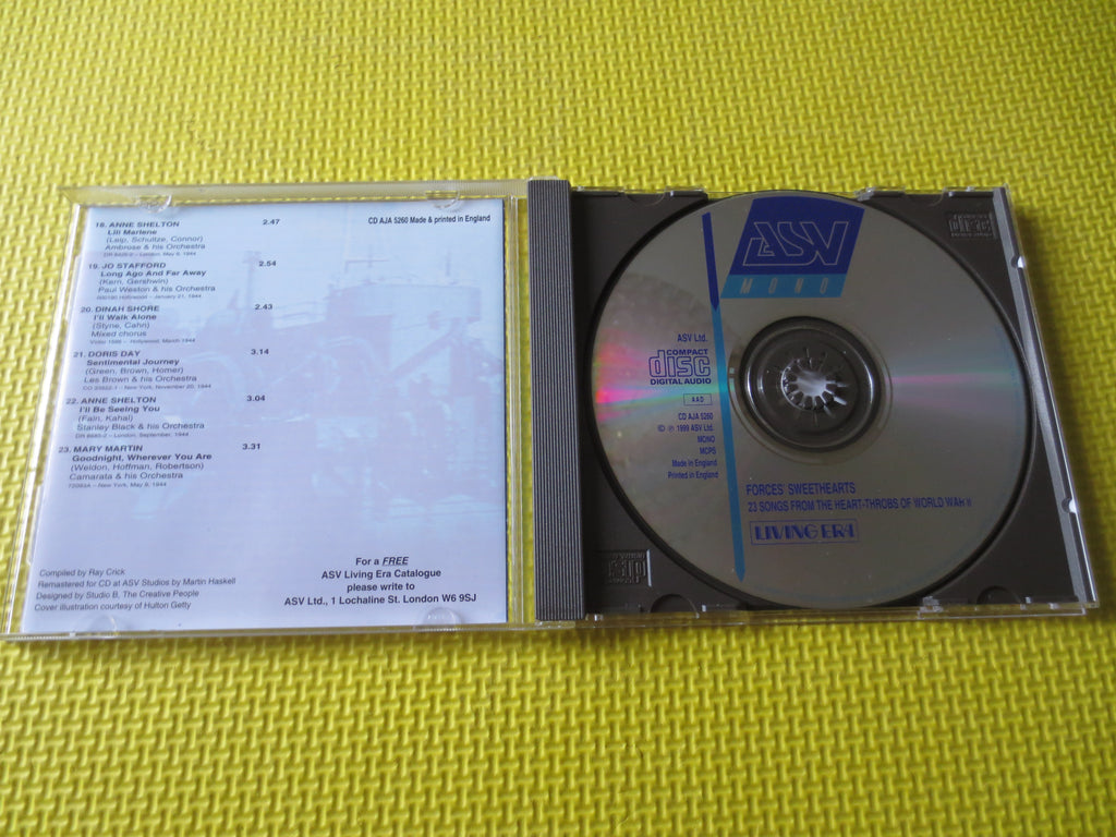 Forces' Sweethearts – Vera Lynn & Friends (1999) CD