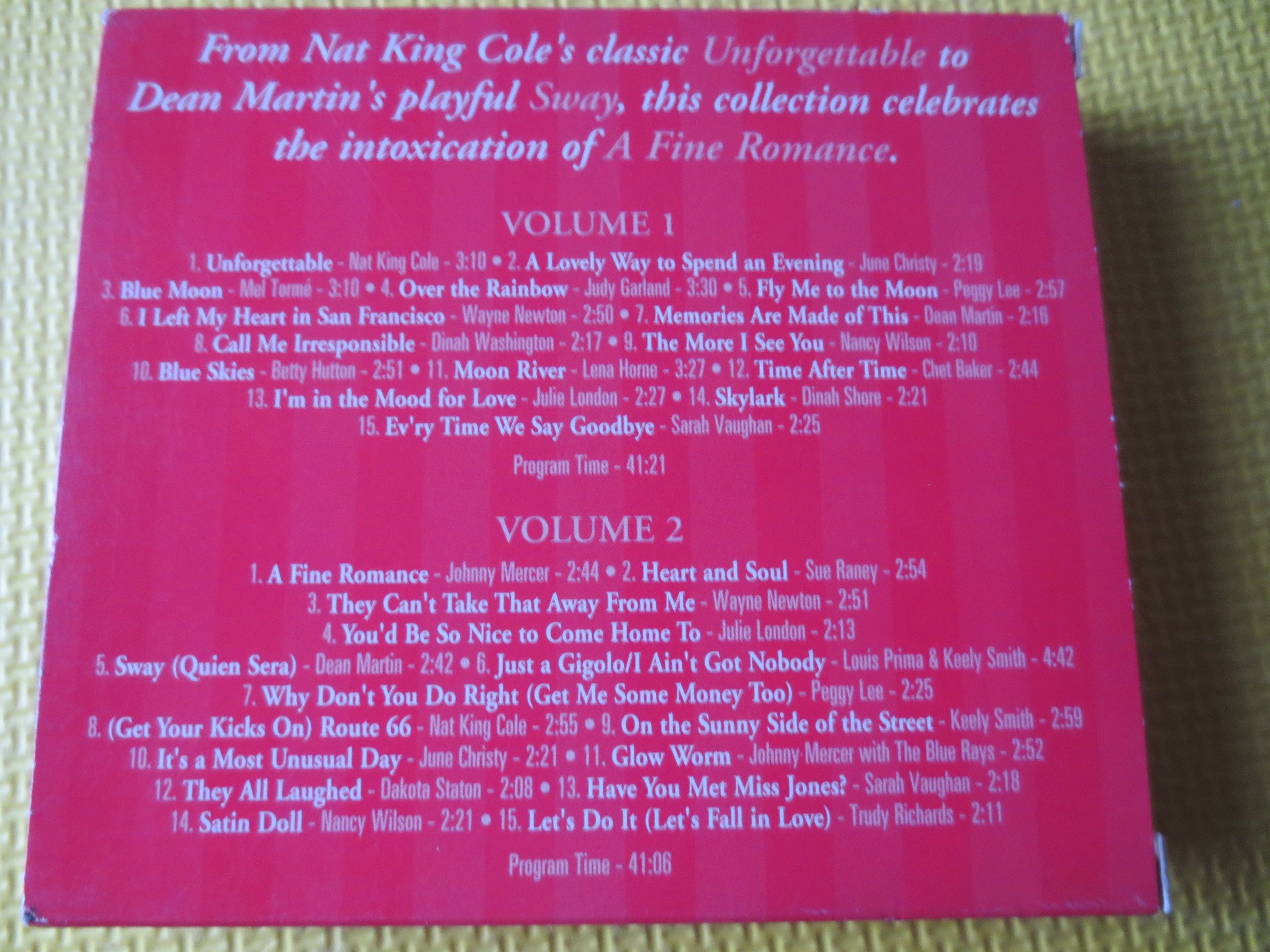 A Fine Romance – Jazz Vocal Classics (2005) 2xCD