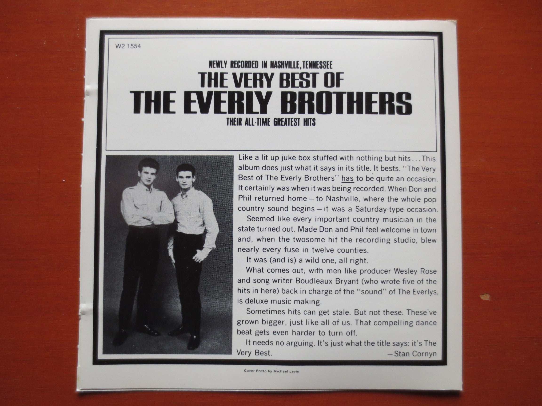 The Everly Brothers – The Very Best of the Everly Brothers (1985) CD