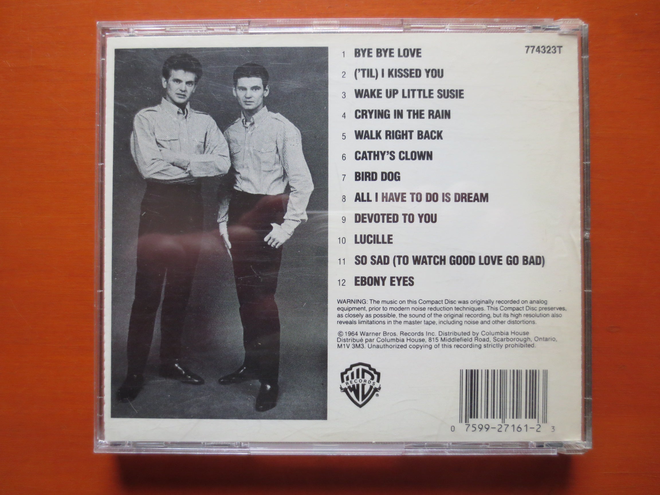 The Everly Brothers – The Very Best of the Everly Brothers (1985) CD