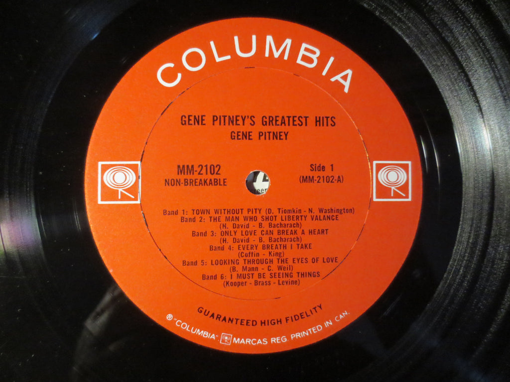 Gene Pitney – Greatest Hits (1966) Vinyl LP