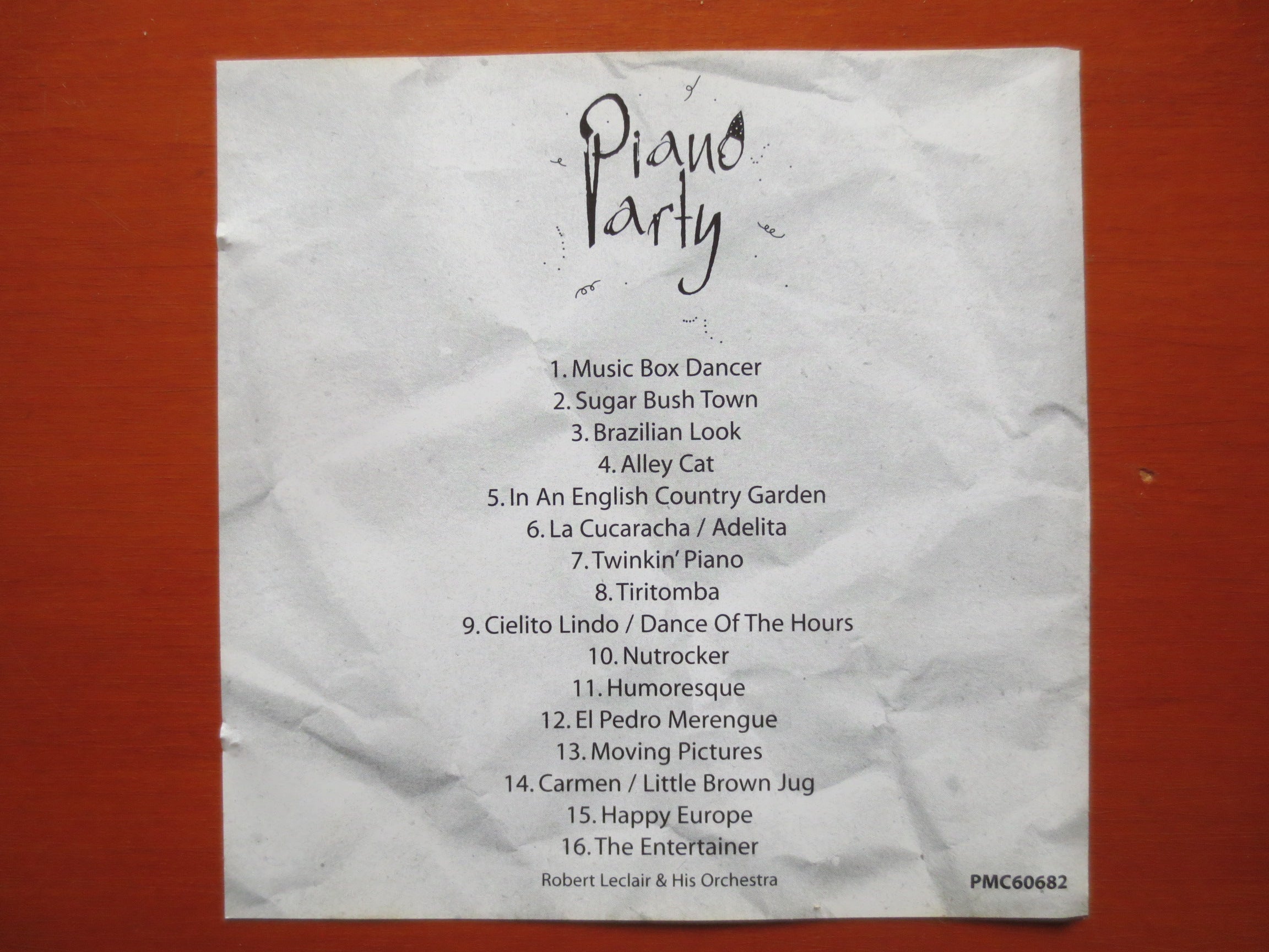 Piano Party – 16 Party Favorites (1998) CD