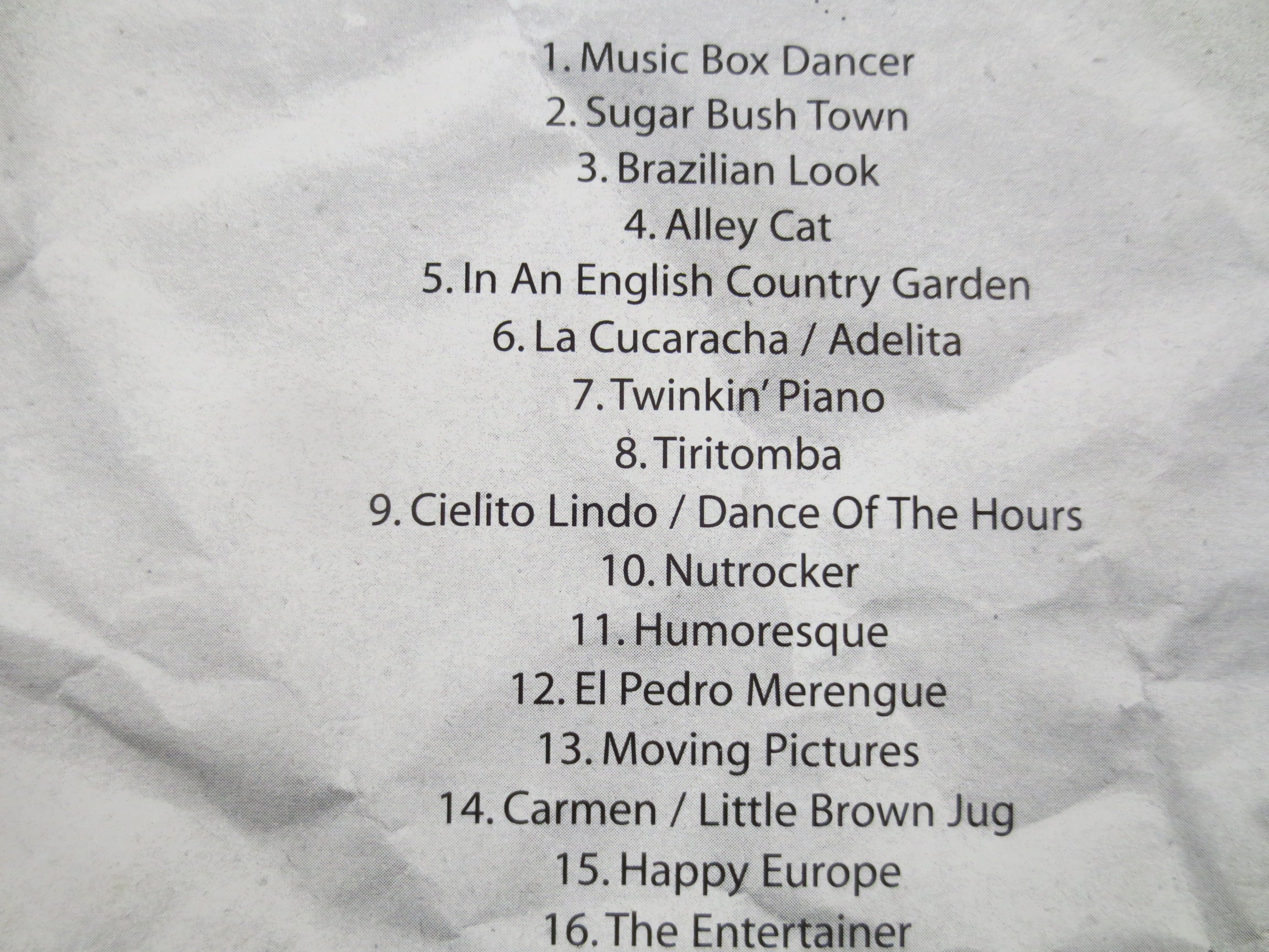 Piano Party – 16 Party Favorites (1998) CD