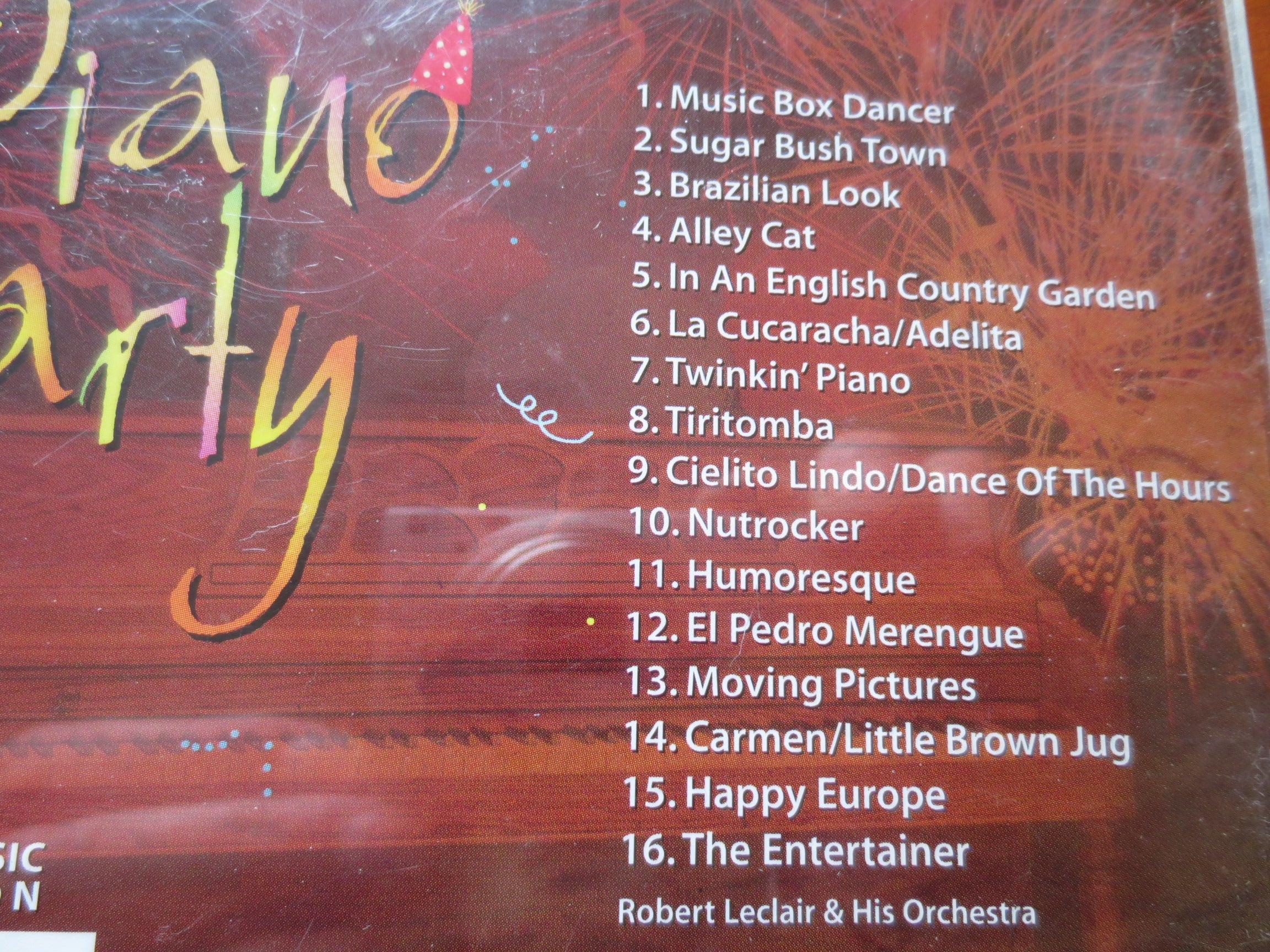 Piano Party – 16 Party Favorites (1998) CD