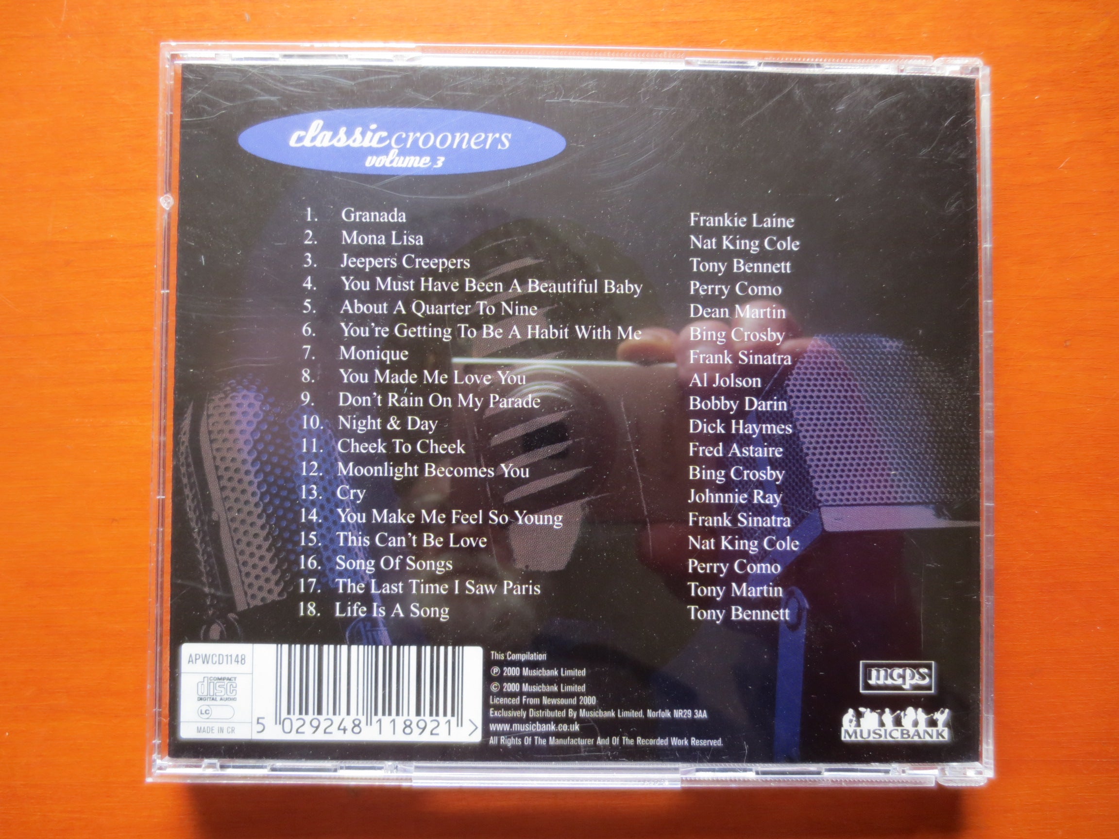 Classic Crooners Vol. 3 – Bing Crosby & Frank Sinatra (2000) CD