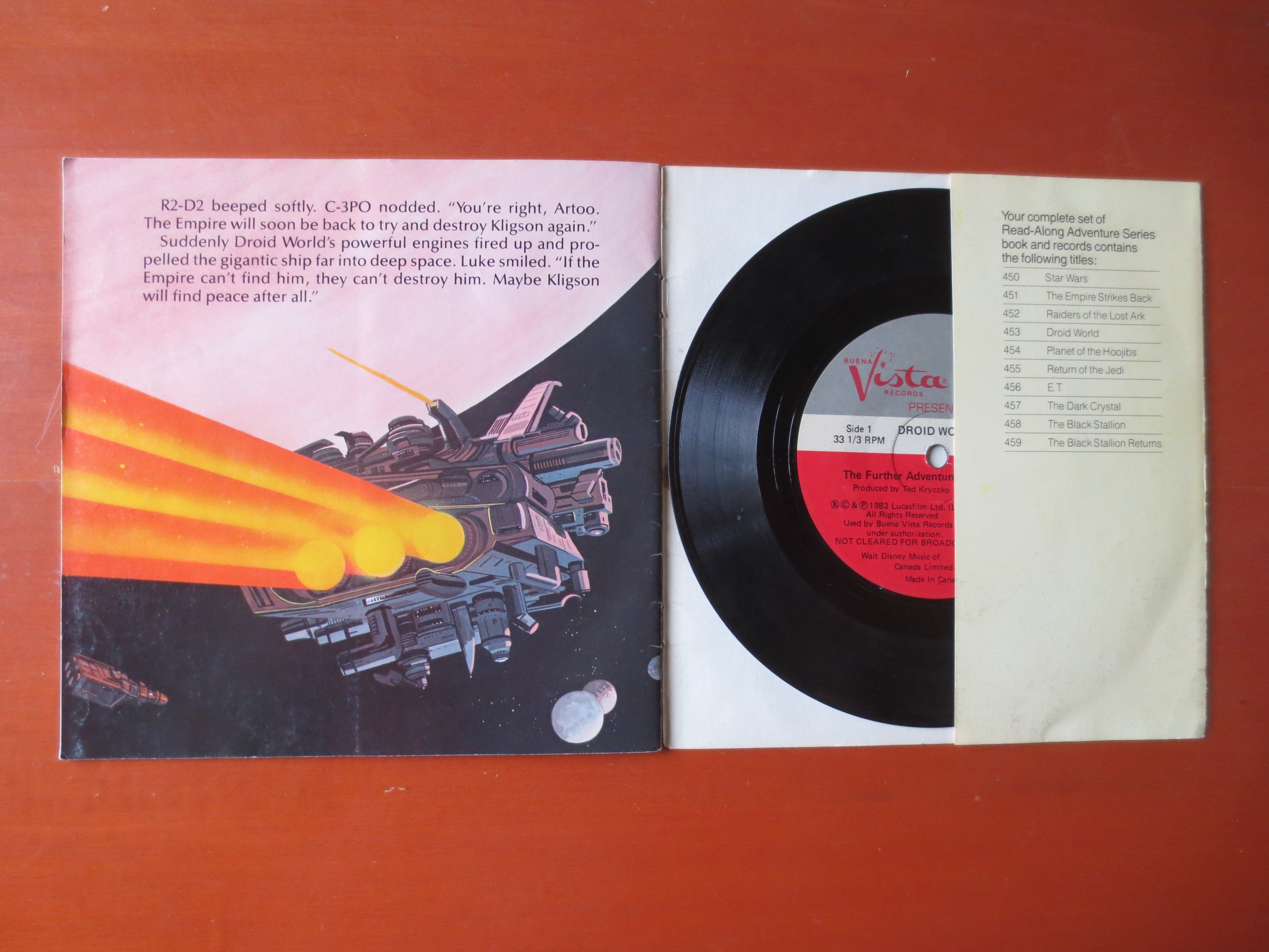 Star Wars – Droid World (1983) [Vinyl LP + Book]