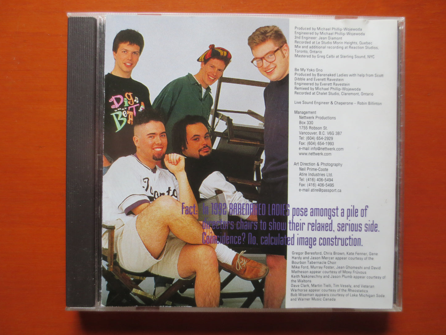 BARENAKED LADIES, GORDON, Barenaked Ladies Cd, Barenaked Ladies Lp, Rock Cd, Music Cd, Classic Rock Cd, 1992 Compact Discs