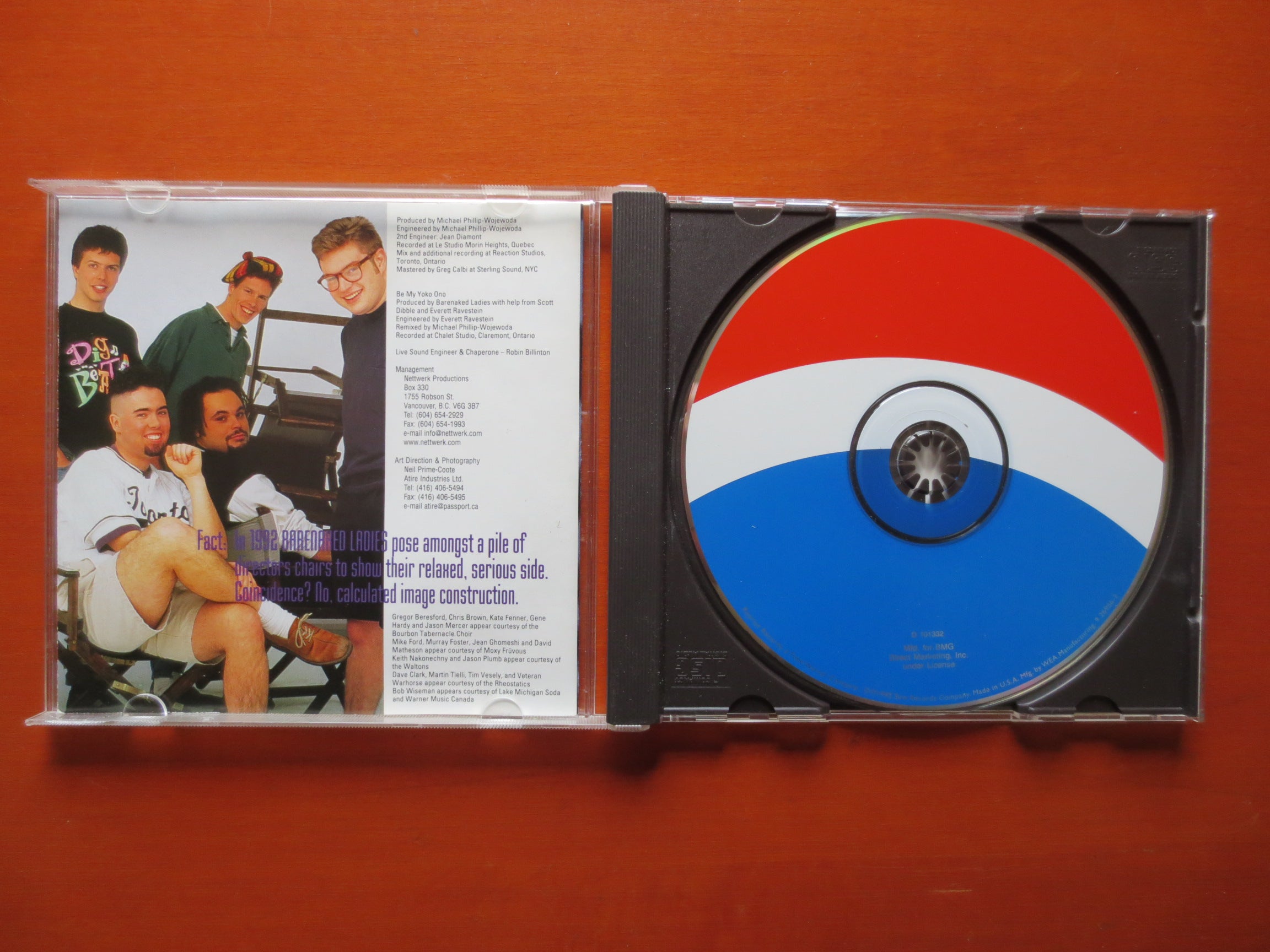 Barenaked Ladies – Gordon (1992) CD