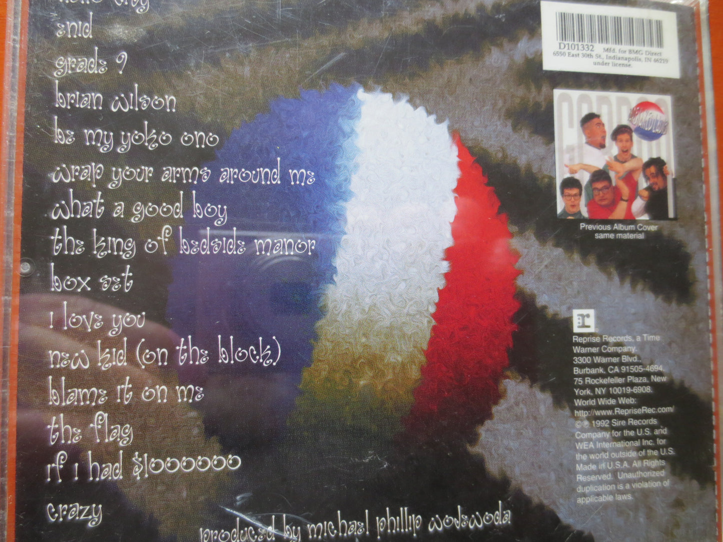 BARENAKED LADIES, GORDON, Barenaked Ladies Cd, Barenaked Ladies Lp, Rock Cd, Music Cd, Classic Rock Cd, 1992 Compact Discs