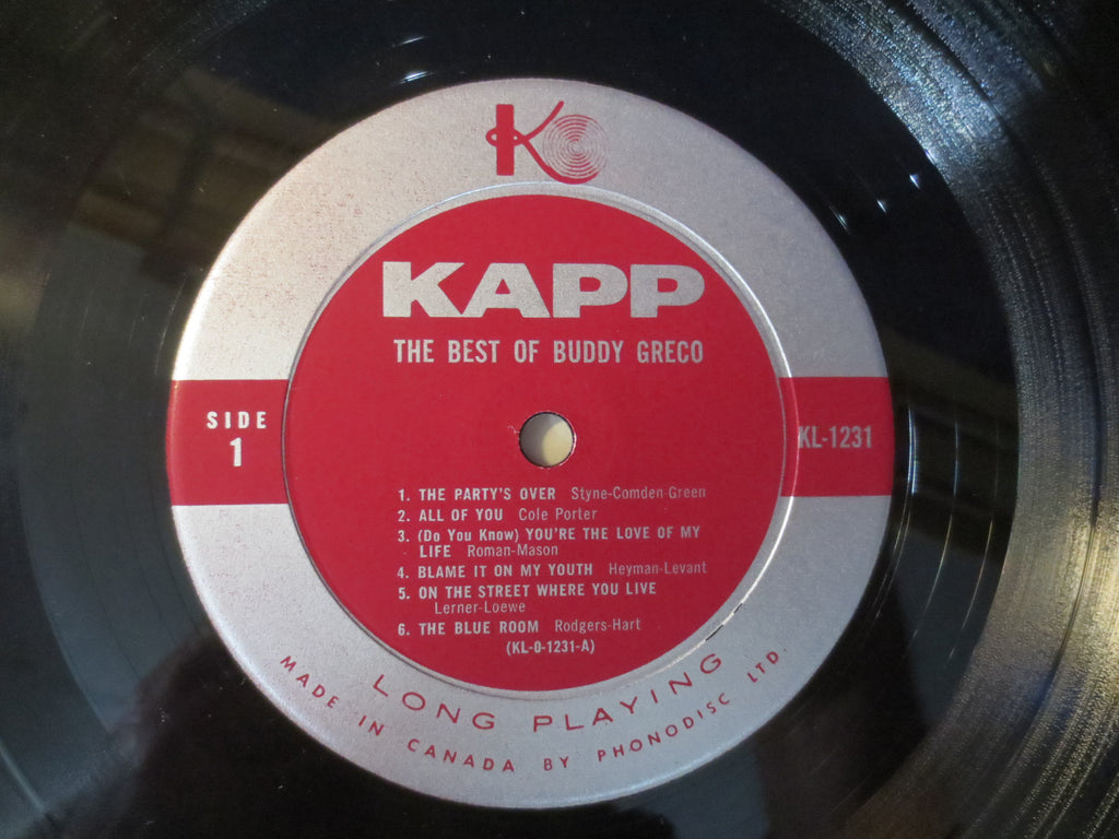 Buddy Greco – The Best of Buddy Greco (1963) Vinyl LP