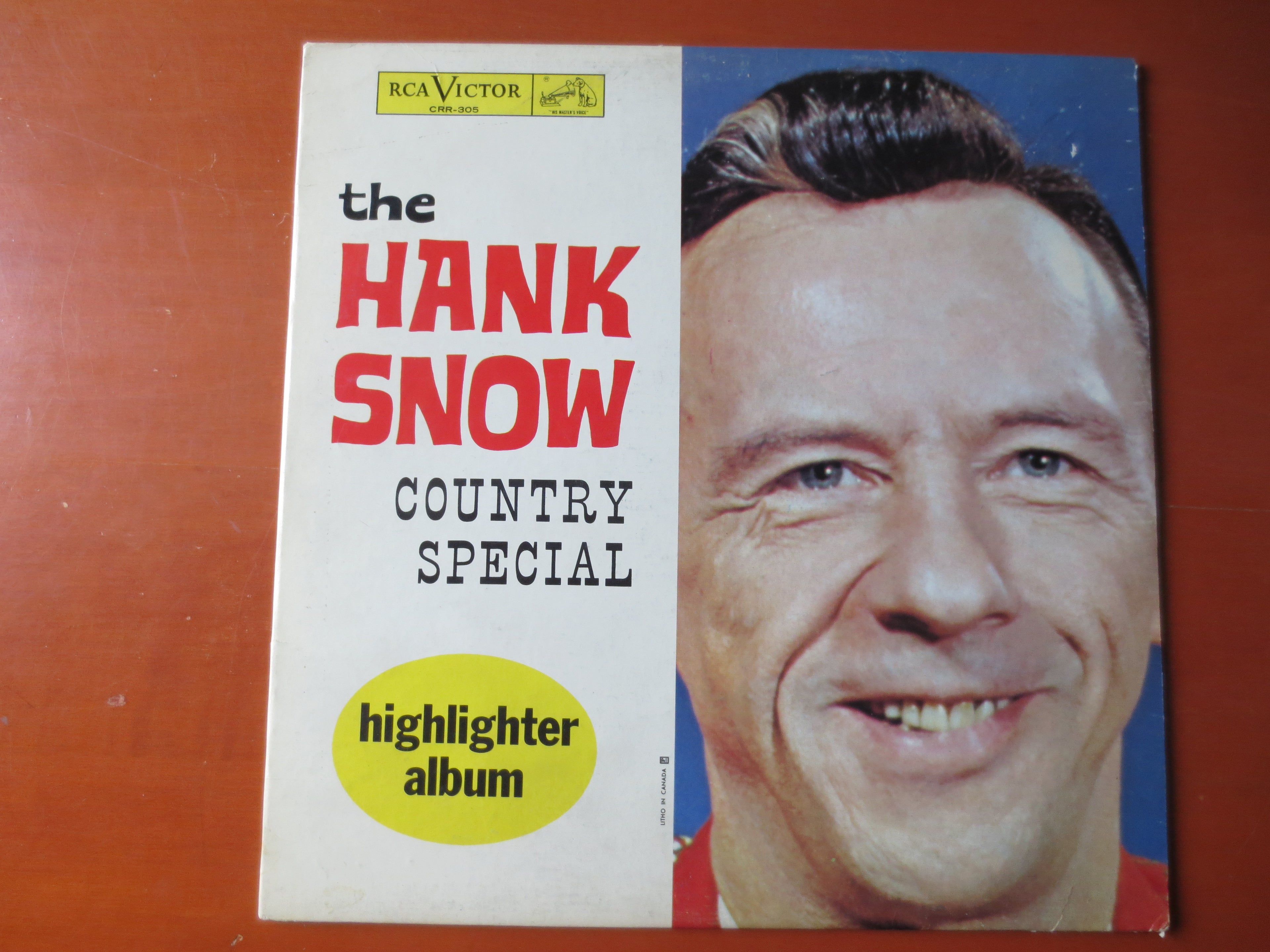 Hank Snow – Country Special (1963) Vinyl LP