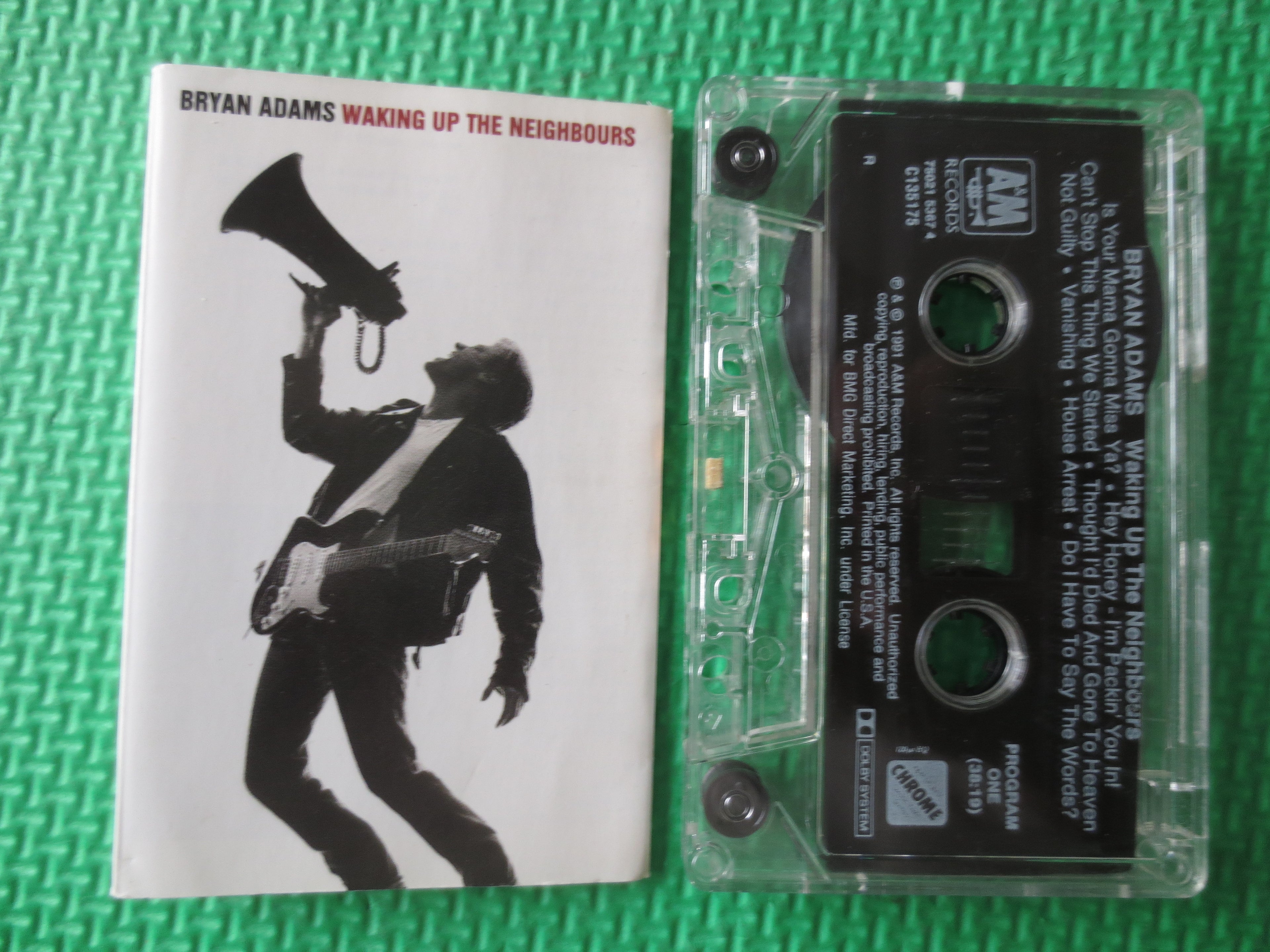 Bryan Adams – Waking Up the Neighbours (1991) Cassette