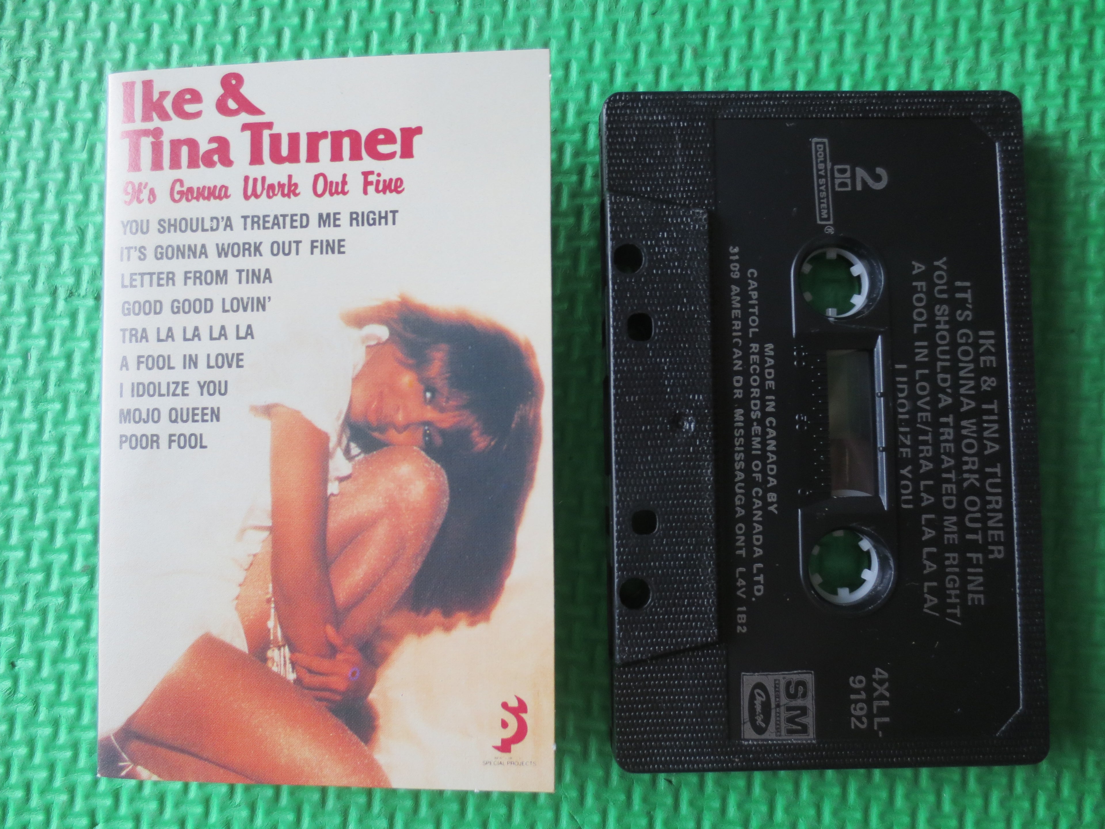 Ike & Tina Turner – It's Gonna Work Out Fine (1985) Cassette