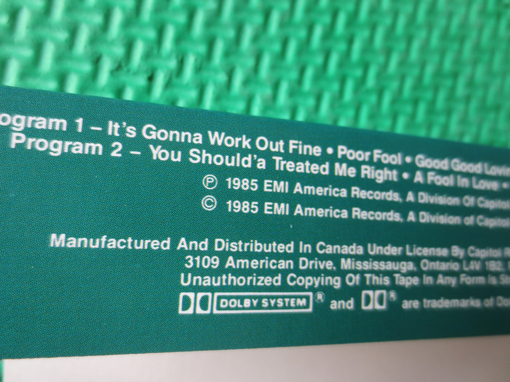 Ike & Tina Turner – It's Gonna Work Out Fine (1985) Cassette