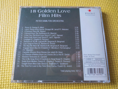 18 Golden Love Film Hits (1992) CD