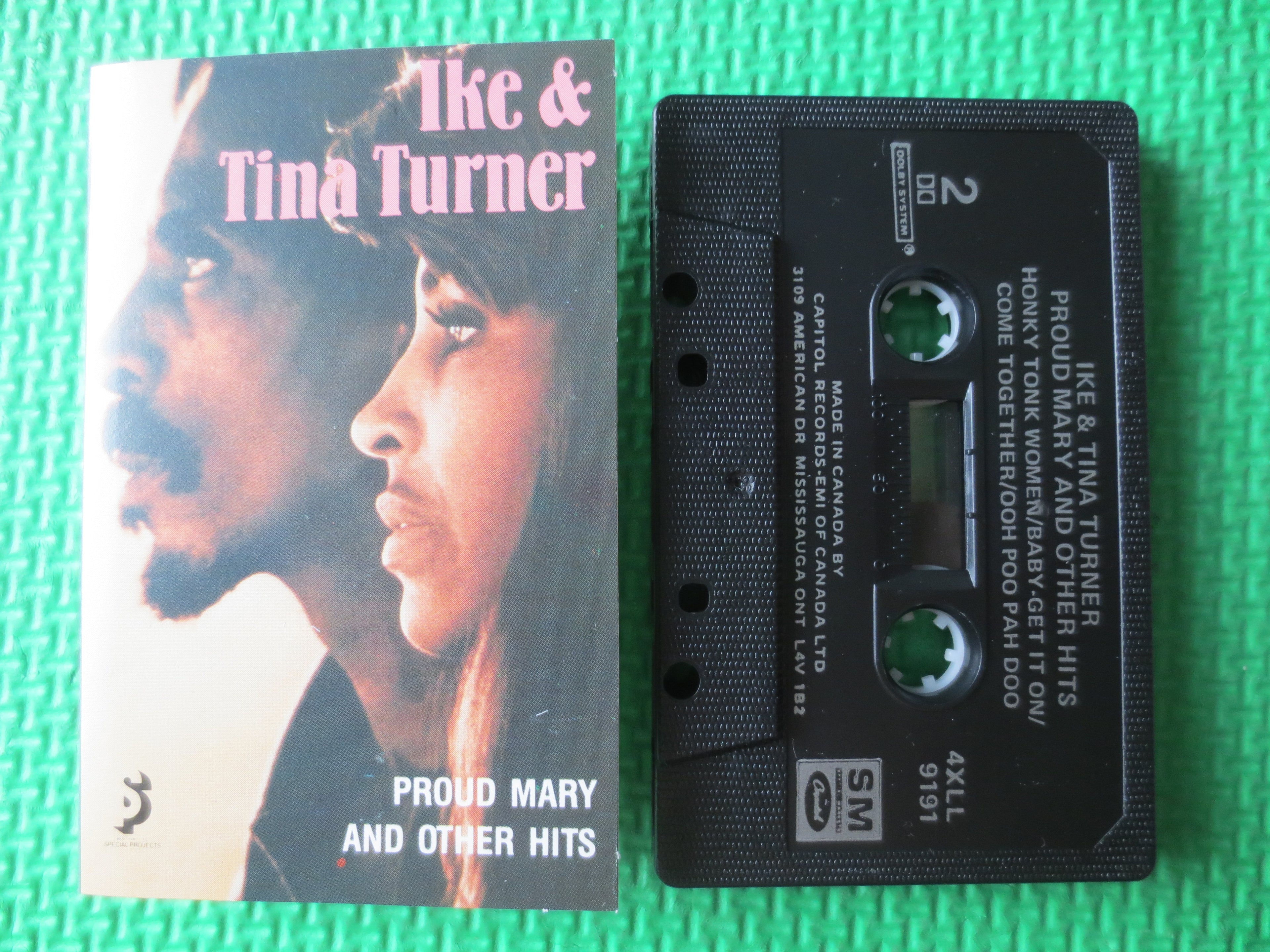 Ike & Tina Turner – Proud Mary and Other Hits (1985) Cassette